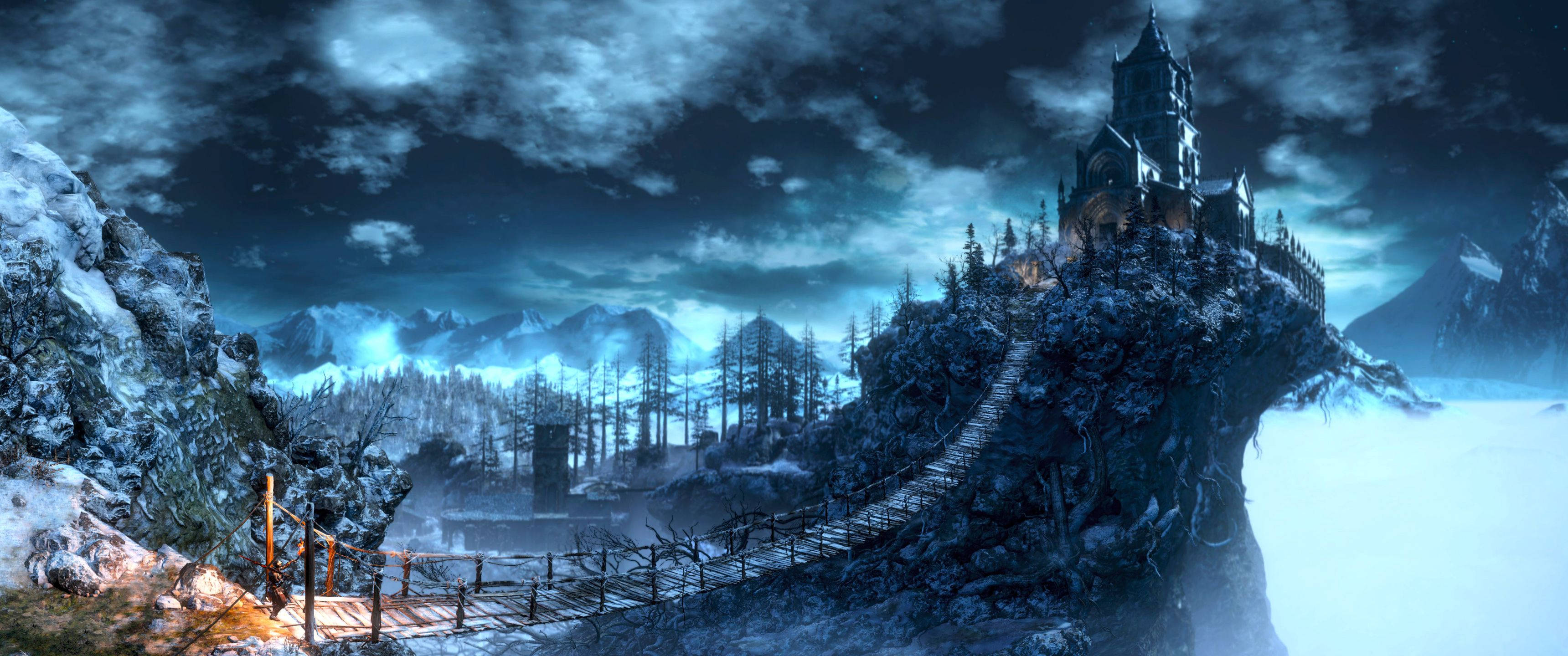 Dark Souls III: Eksperyensyahin ang Kasabik ng Madilim na Pantasya sa Nakakamang 3440x1440 Wallpaper
