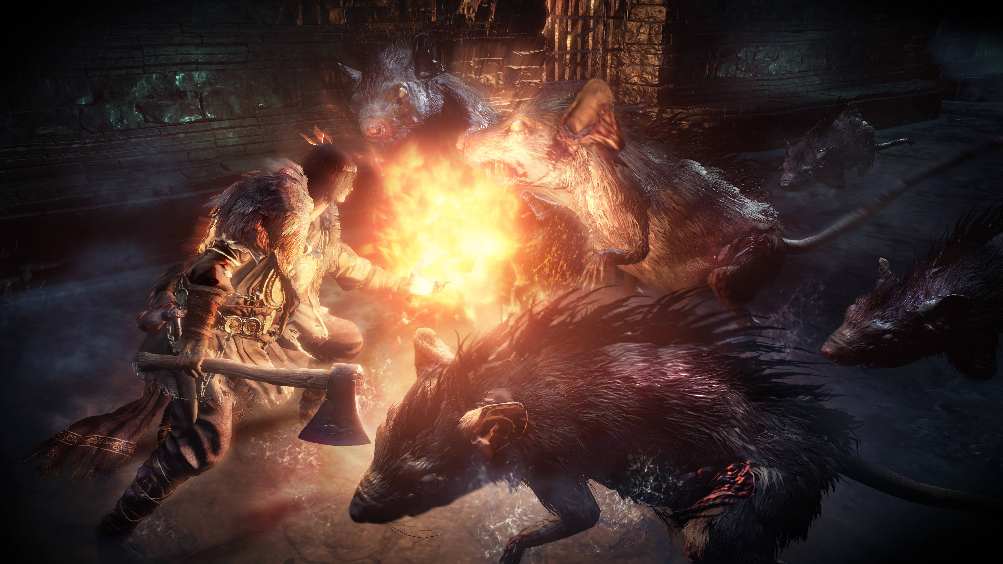 Dark Souls III Malalaking Daga Wallpaper