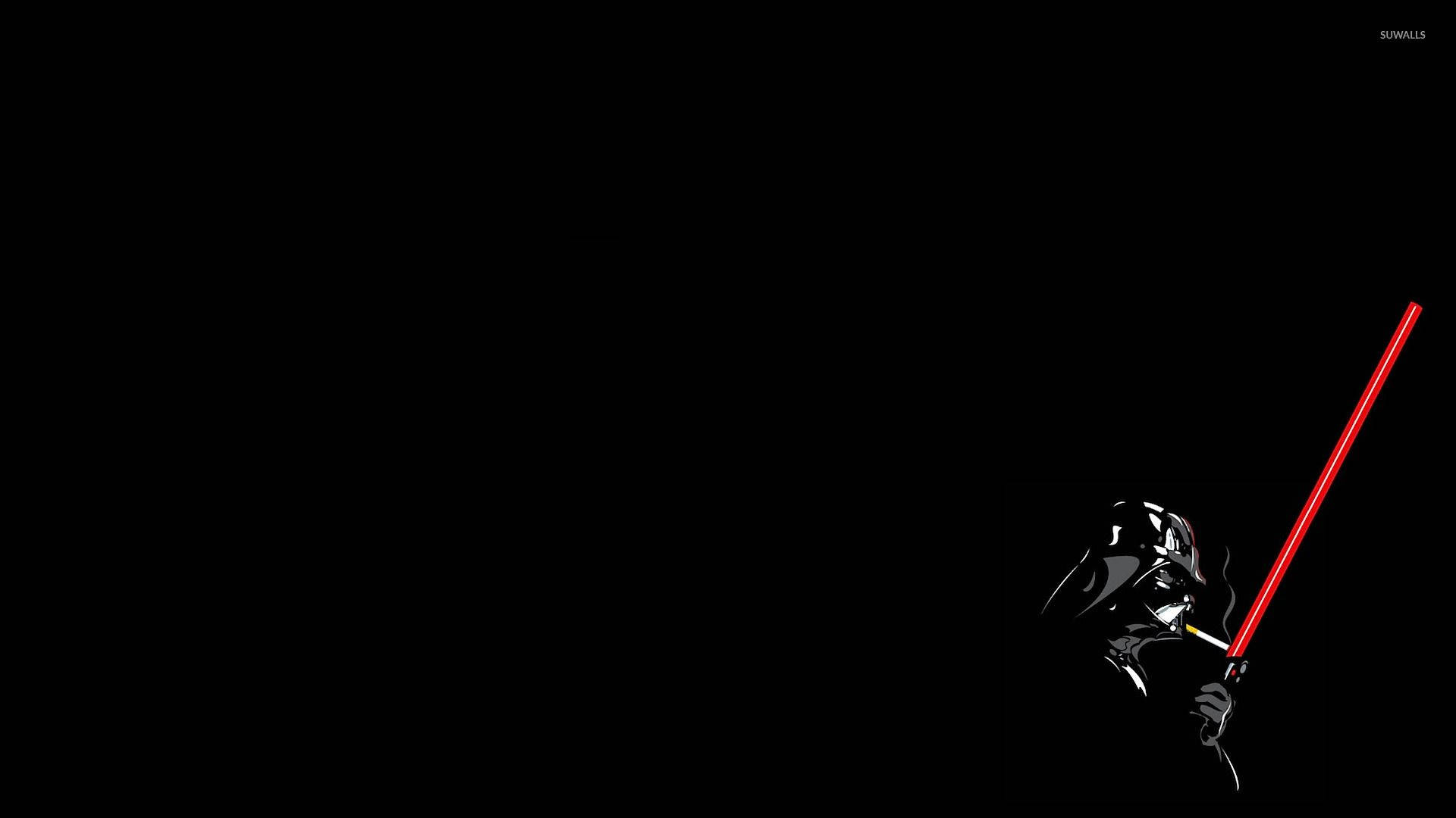 Darth Vader, ang iconic na Sith Lord ng kwentong Star Wars Wallpaper