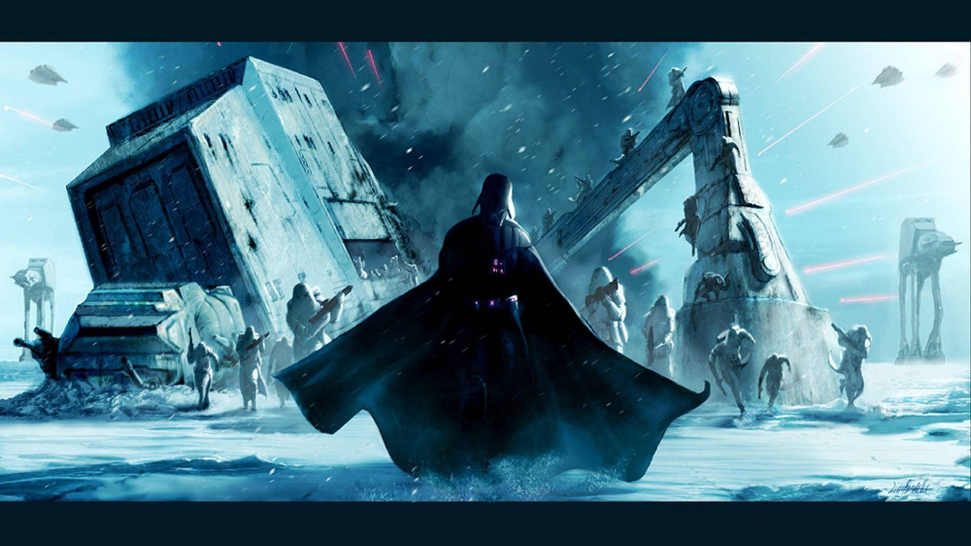 Darth Vader ng Galactic Empire Wallpaper