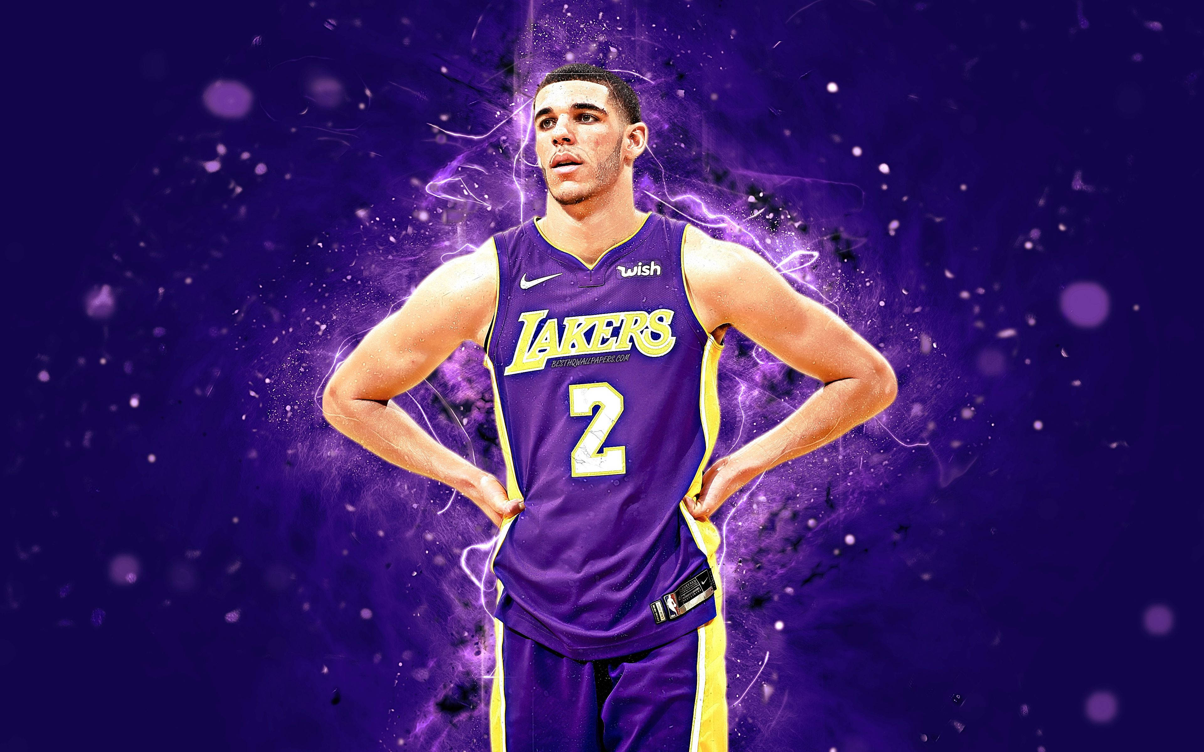 Dating Manlalaro ng Lakers na si Lonzo Ball Wallpaper