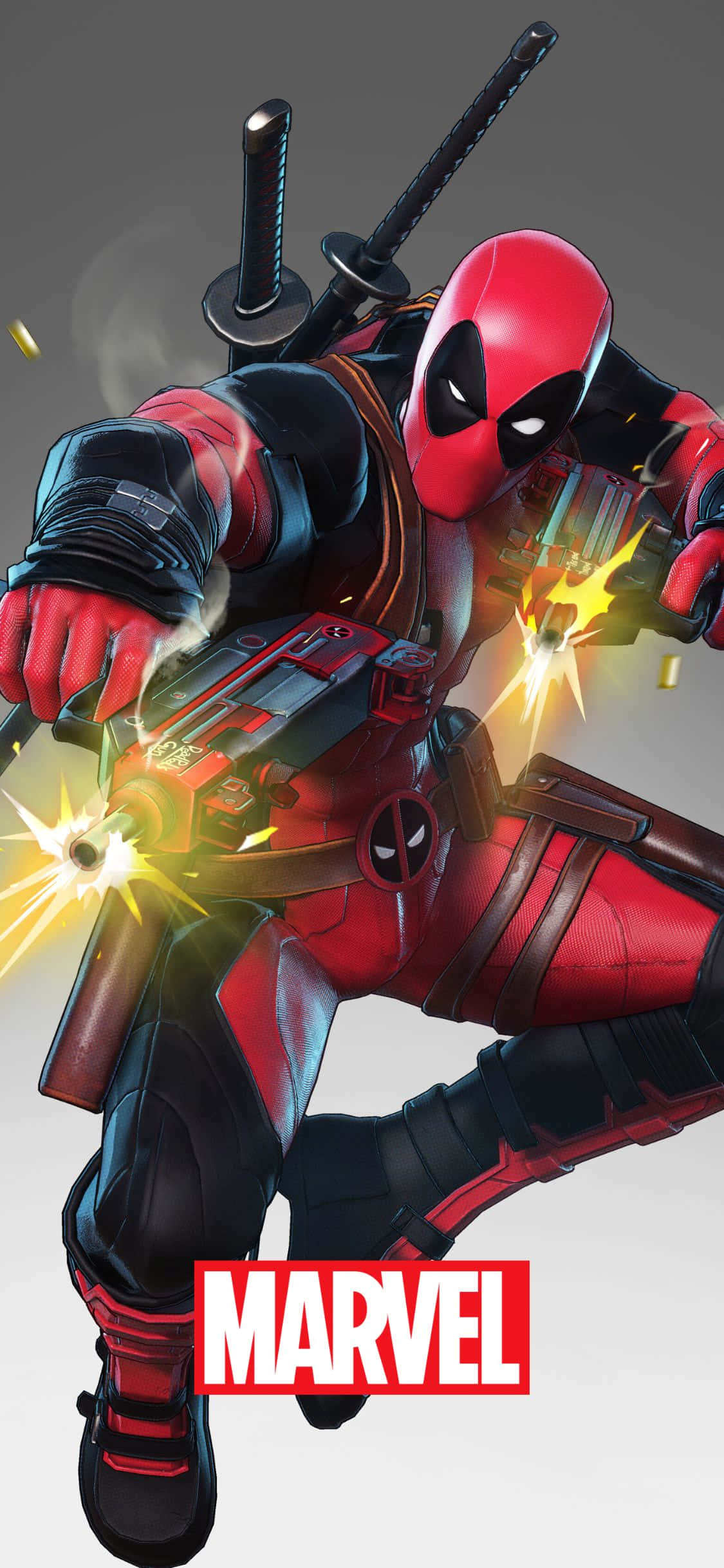 Deadpool iPhone XS Marvel Background Wallpaper