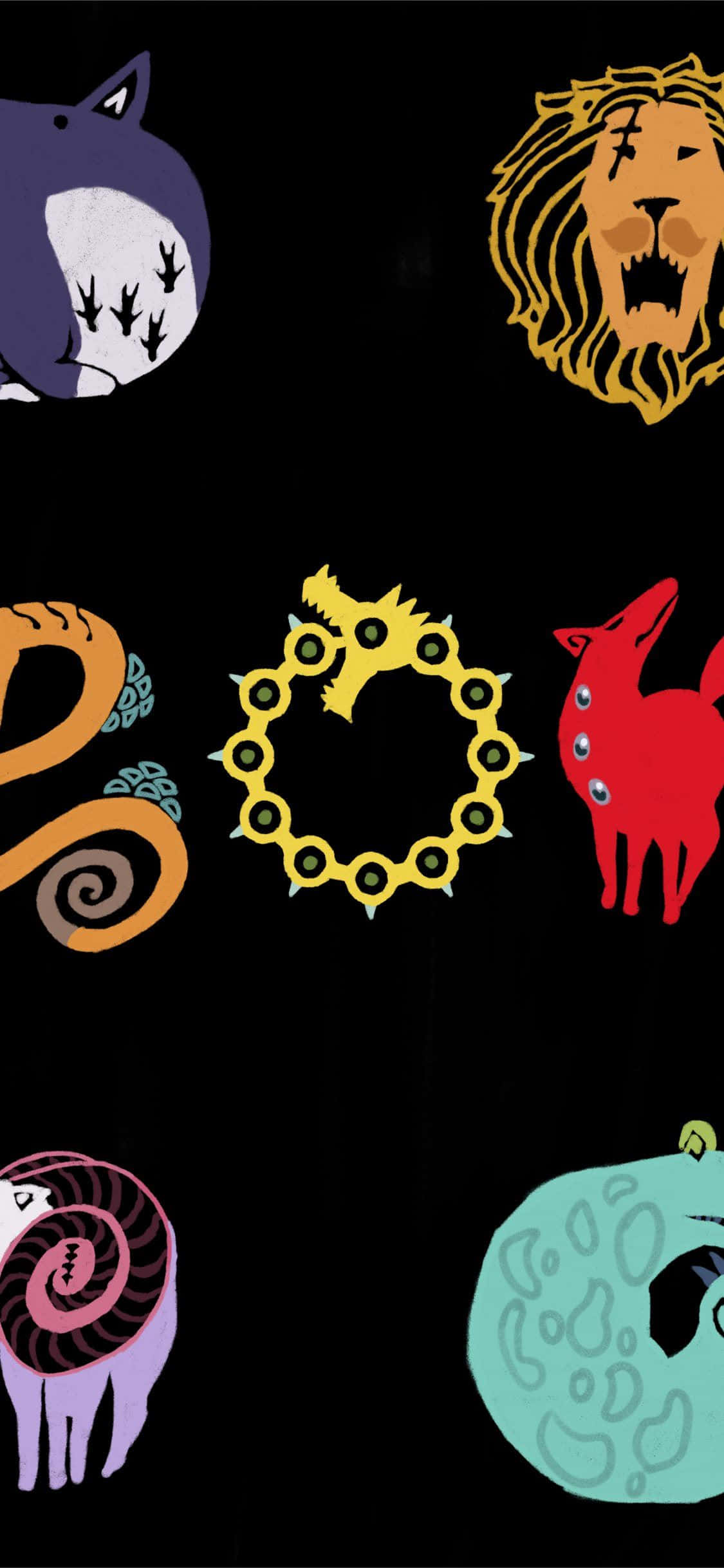 "Decide your fate. Will you choose one of the Seven Deadly Sins?" Wallpaper