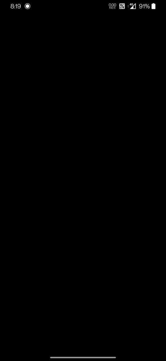 Deep Black Space Wallpaper