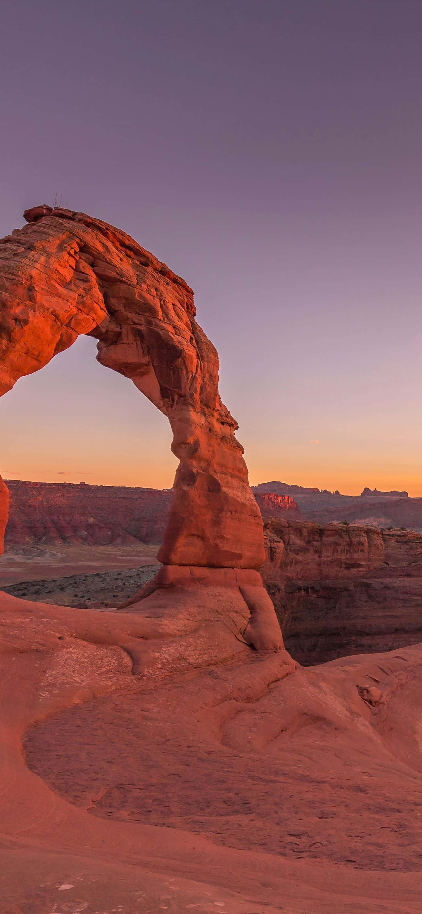 Delicate Arch sa Takipsilim Wallpaper