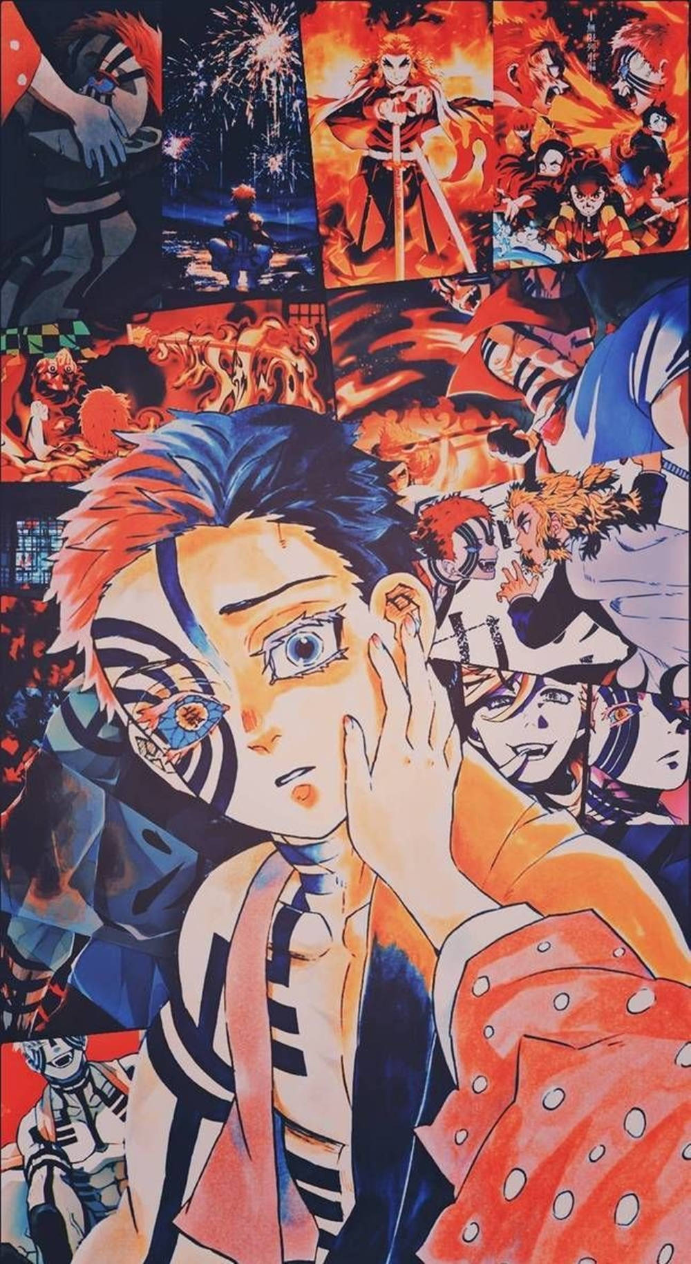 Demon Slayer Akaza at Hakuji Soyama Wallpaper