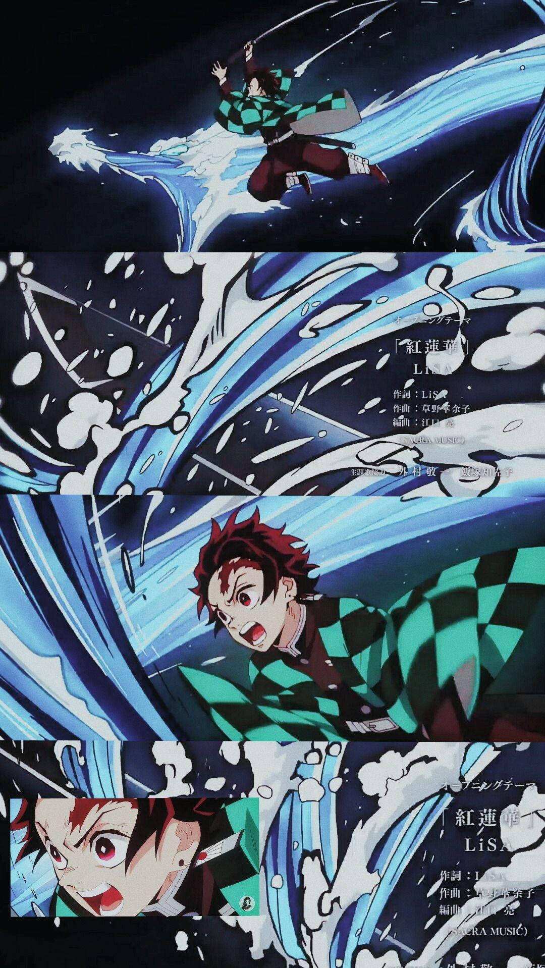 Demon Slayer Tanjiro na Sumasagasa Wallpaper