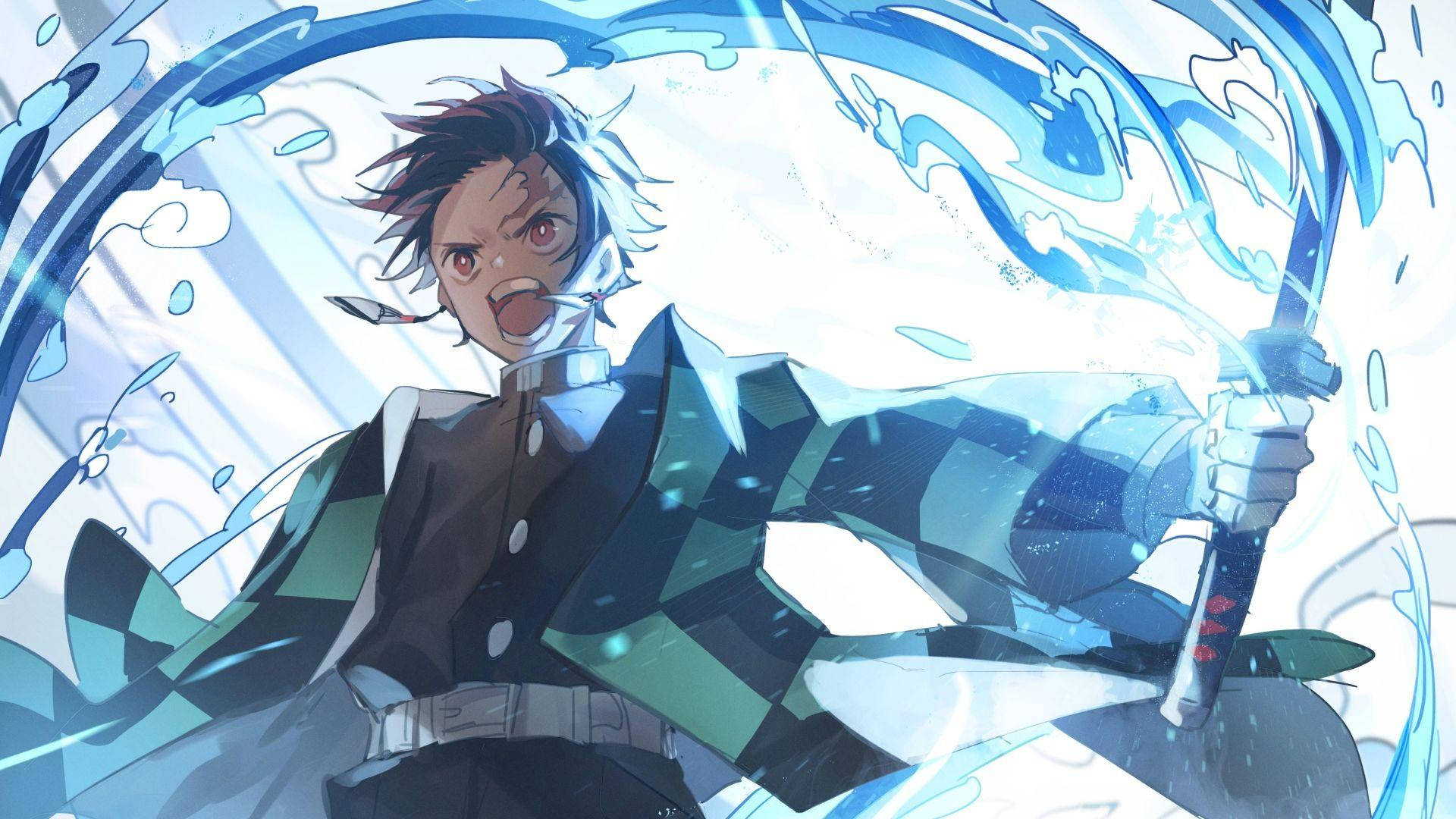 Demon Slayer Tanjiro Sumisigaw Wallpaper