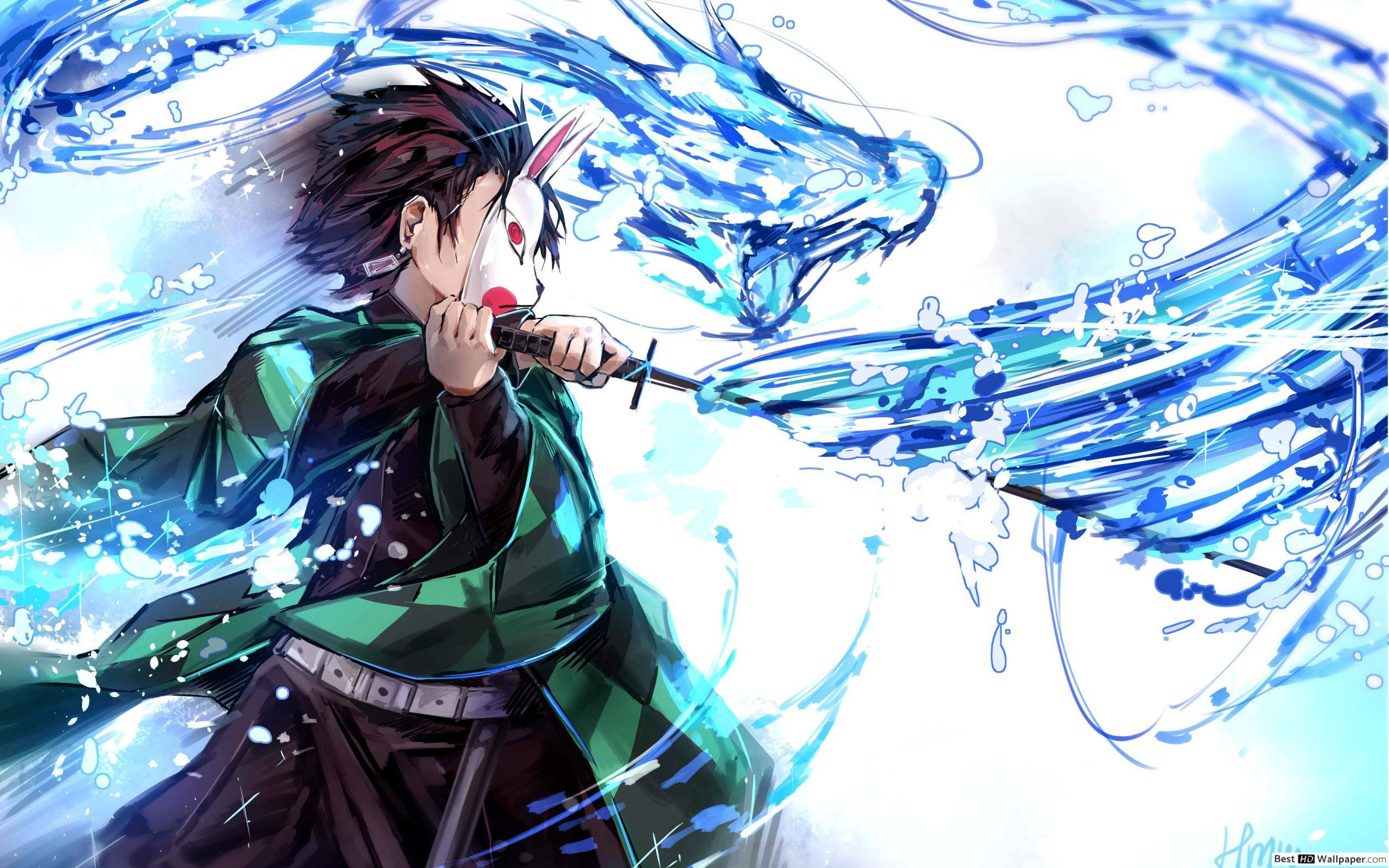 Demon Slayer Tanjiro Ika-anim na Anyo Wallpaper