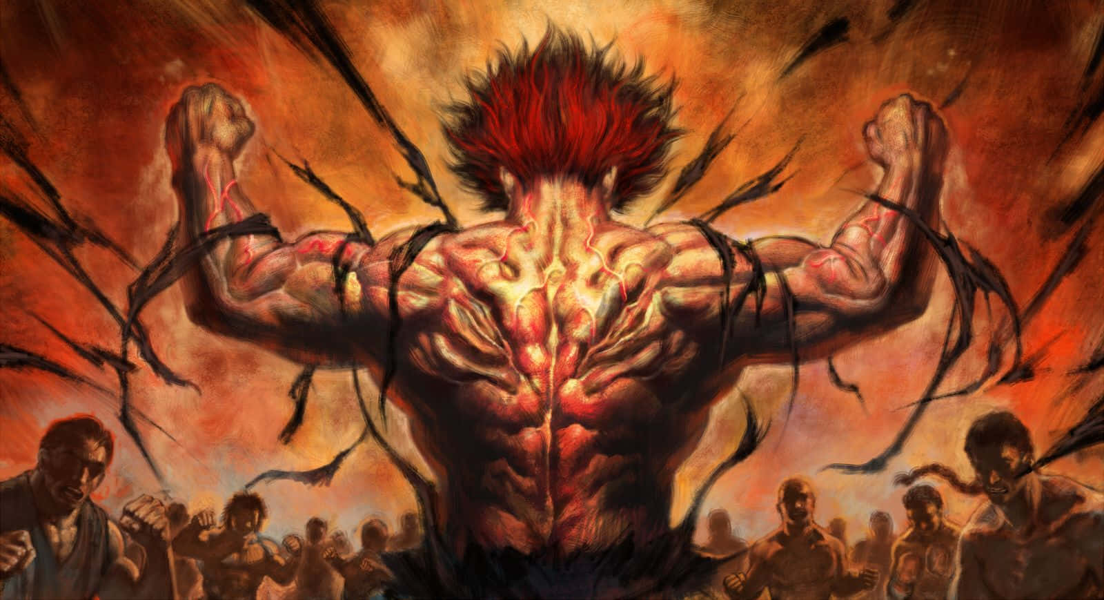 Desktop Anime Yujiro Hanma Wallpaper
