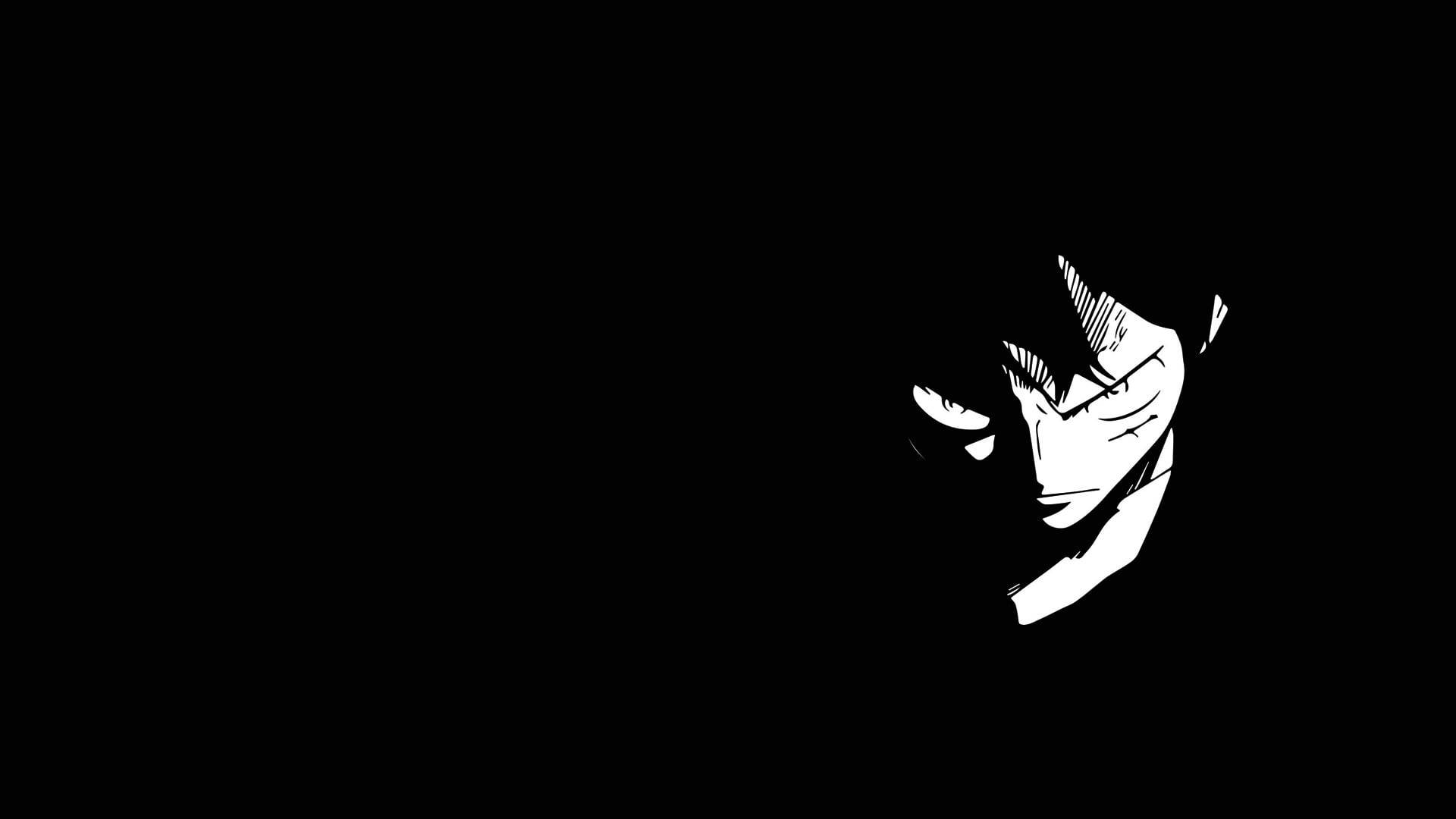 Desktop na Aesthetic ng Madilim na Anime ni Luffy Wallpaper