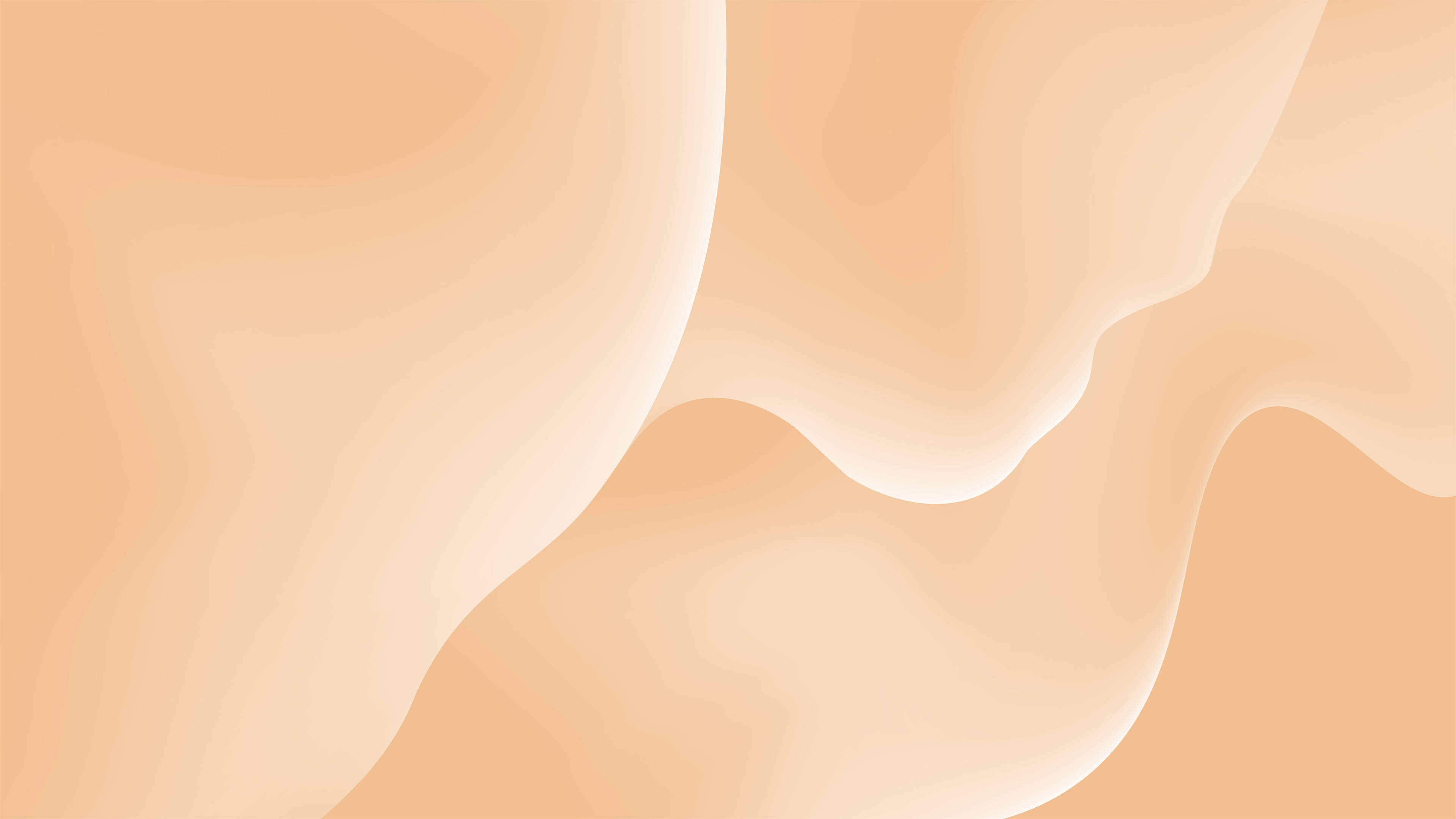 Desktop na Cream Aesthetic Abstract Wallpaper