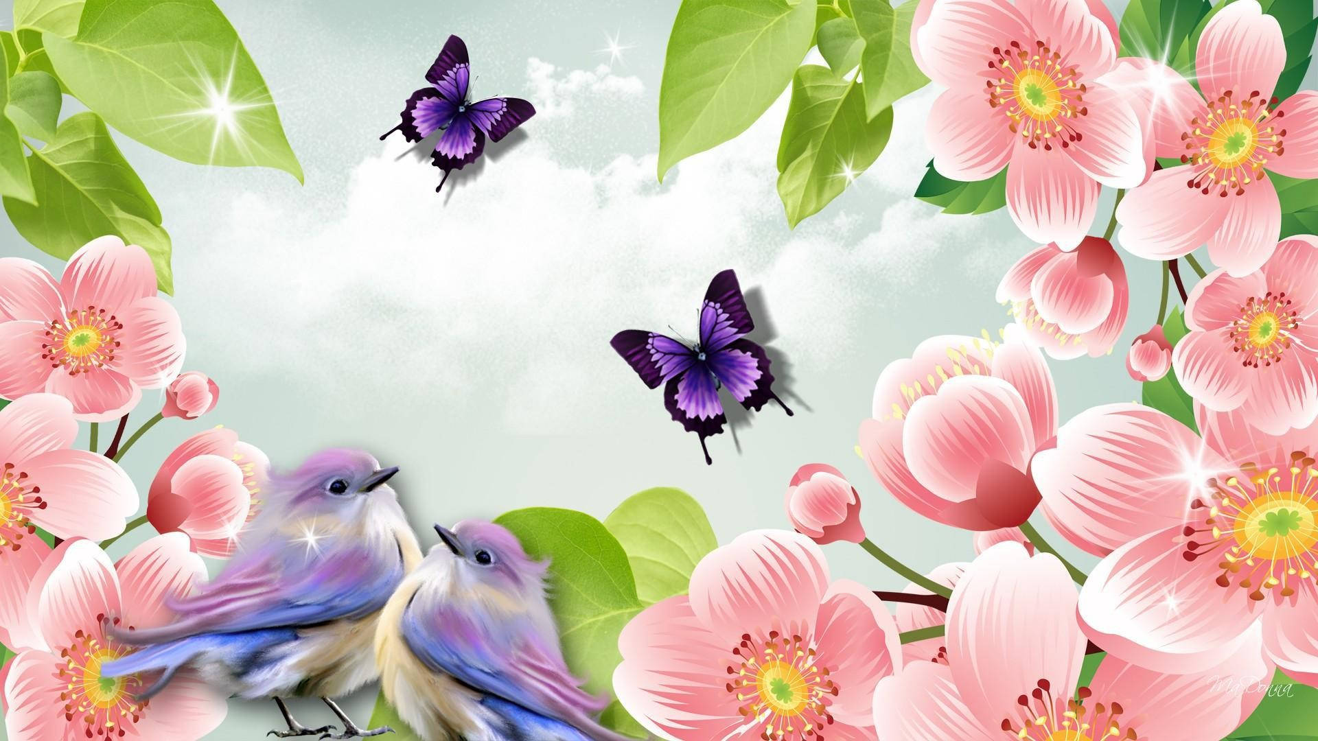 Desktop ng Spring Summer Wallpaper