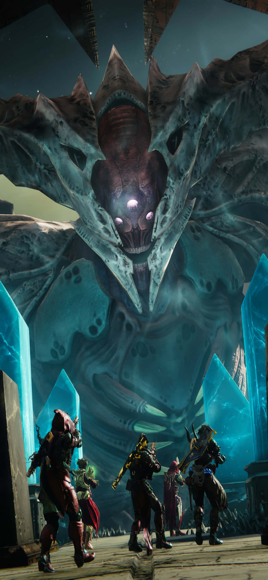 Destiny 2 Graphic sa iPhone Xs Wallpaper
