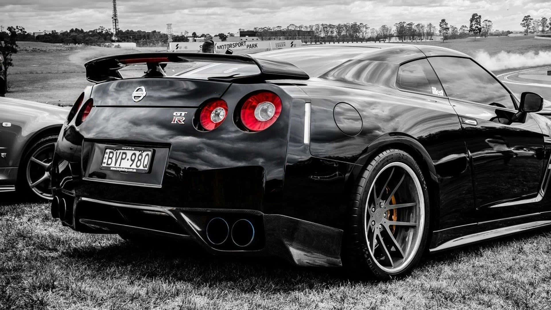 Detalye ng Likuran ng GT-R para Desktop Wallpaper