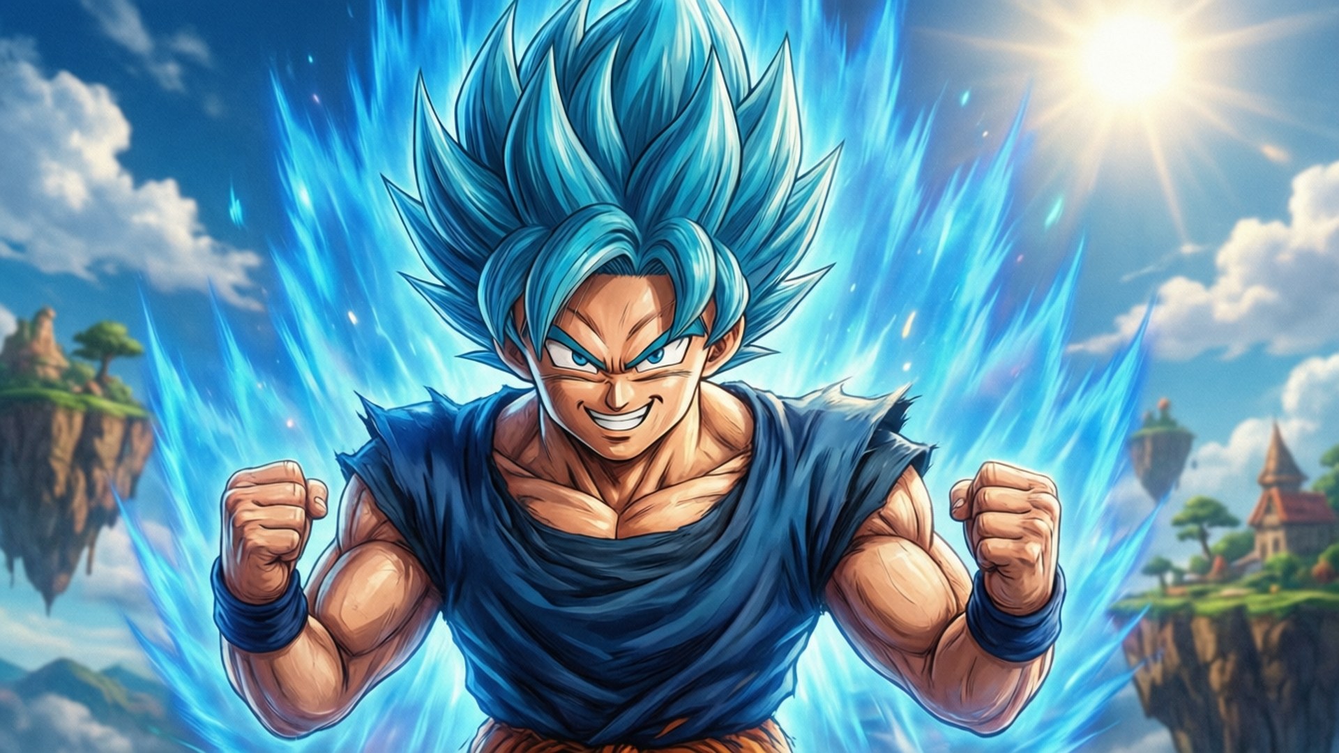 Determinasyon ni Goku Wallpaper