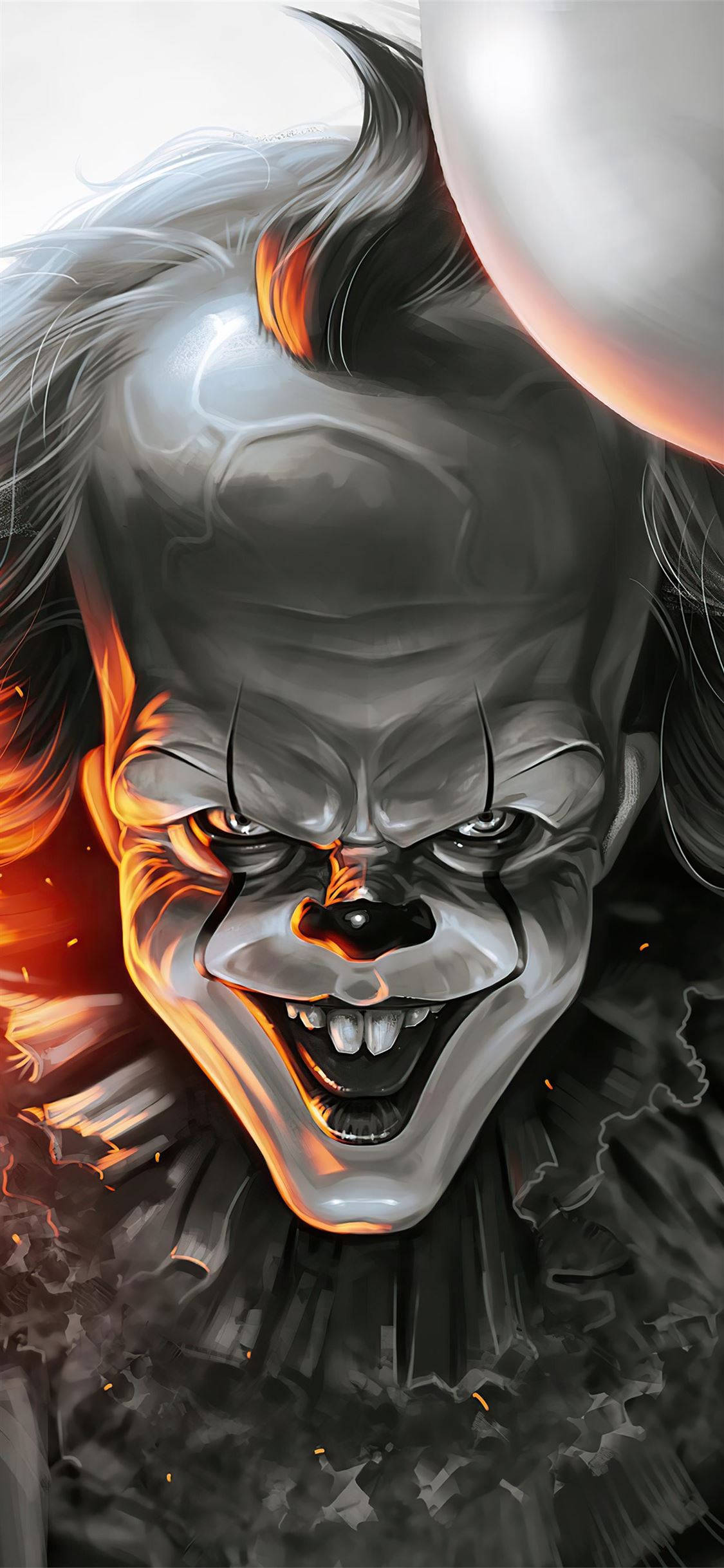 Demonyong Payaso iPhone 11 Wallpaper