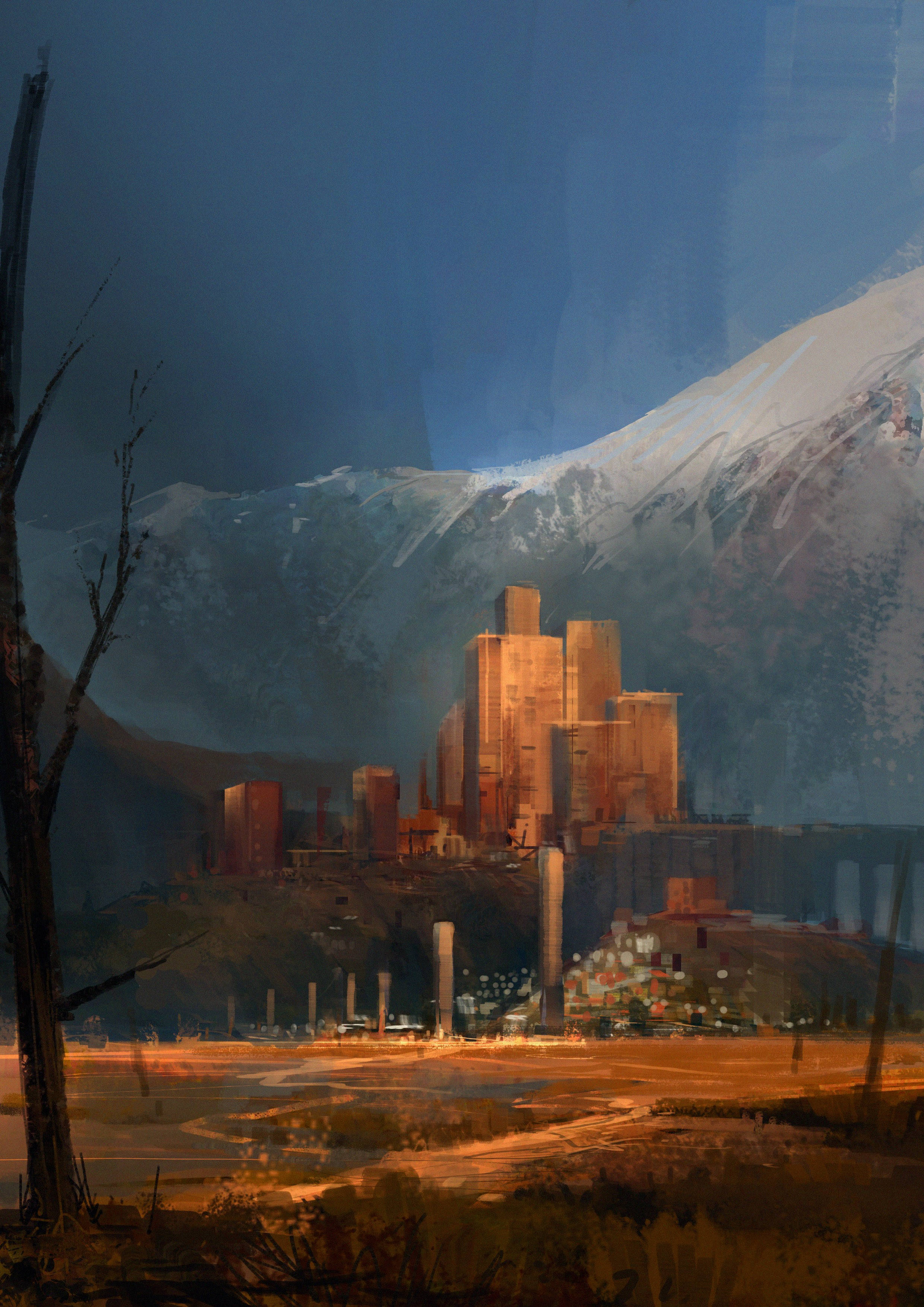 Digital Art Ng Ancient City Wallpaper