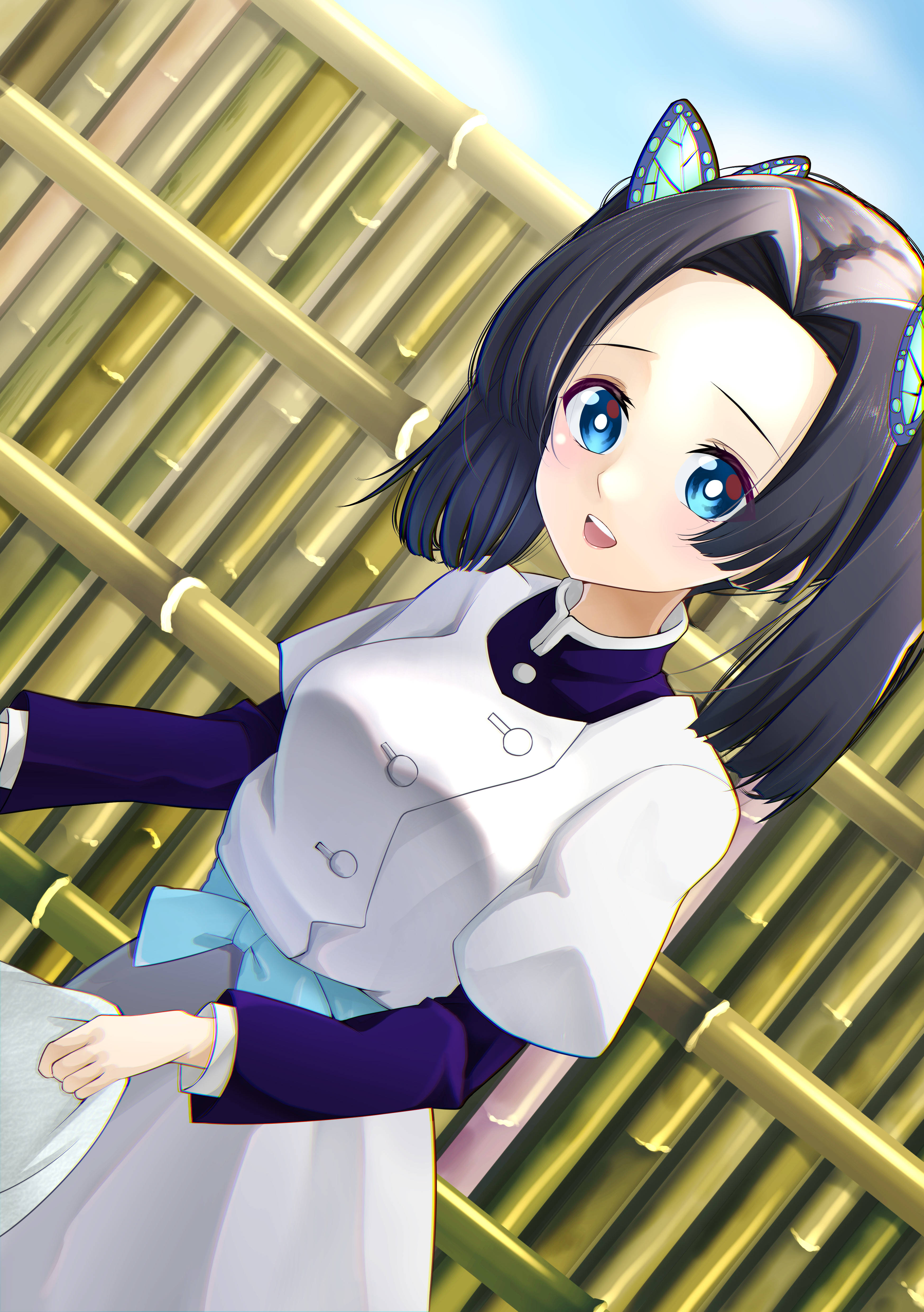 Digital Artwork of Aoi Kanzaki Wallpaper