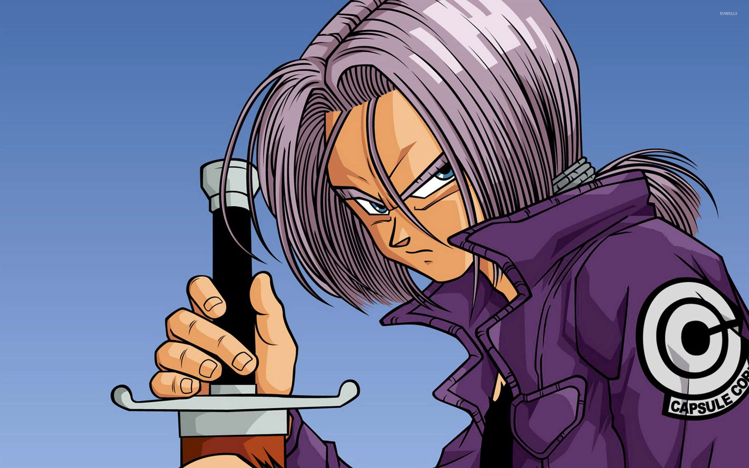 Digital Drawing ni Trunks Wallpaper