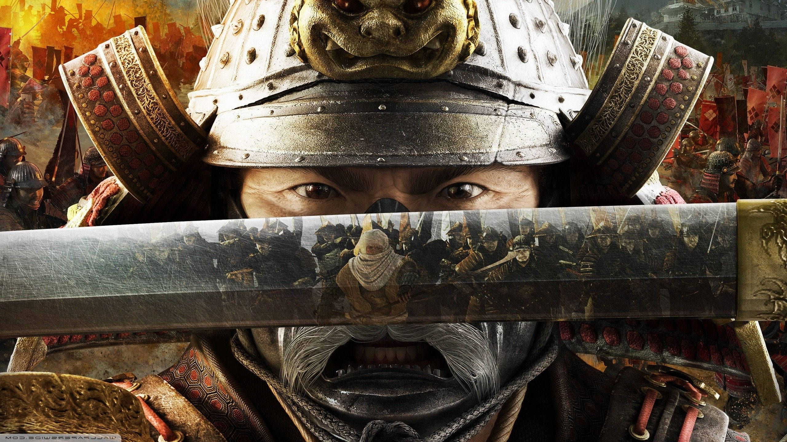 Digmaang Hapones na Samurai Wallpaper