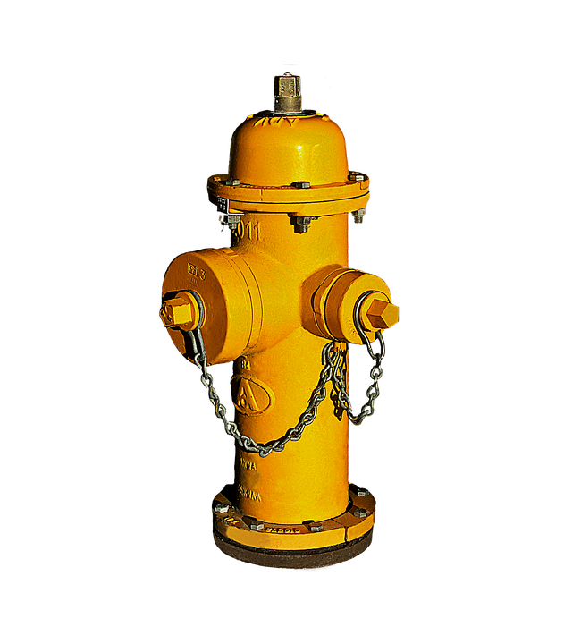 Dilawang Fire Hydrant na Naka-Isolate Wallpaper