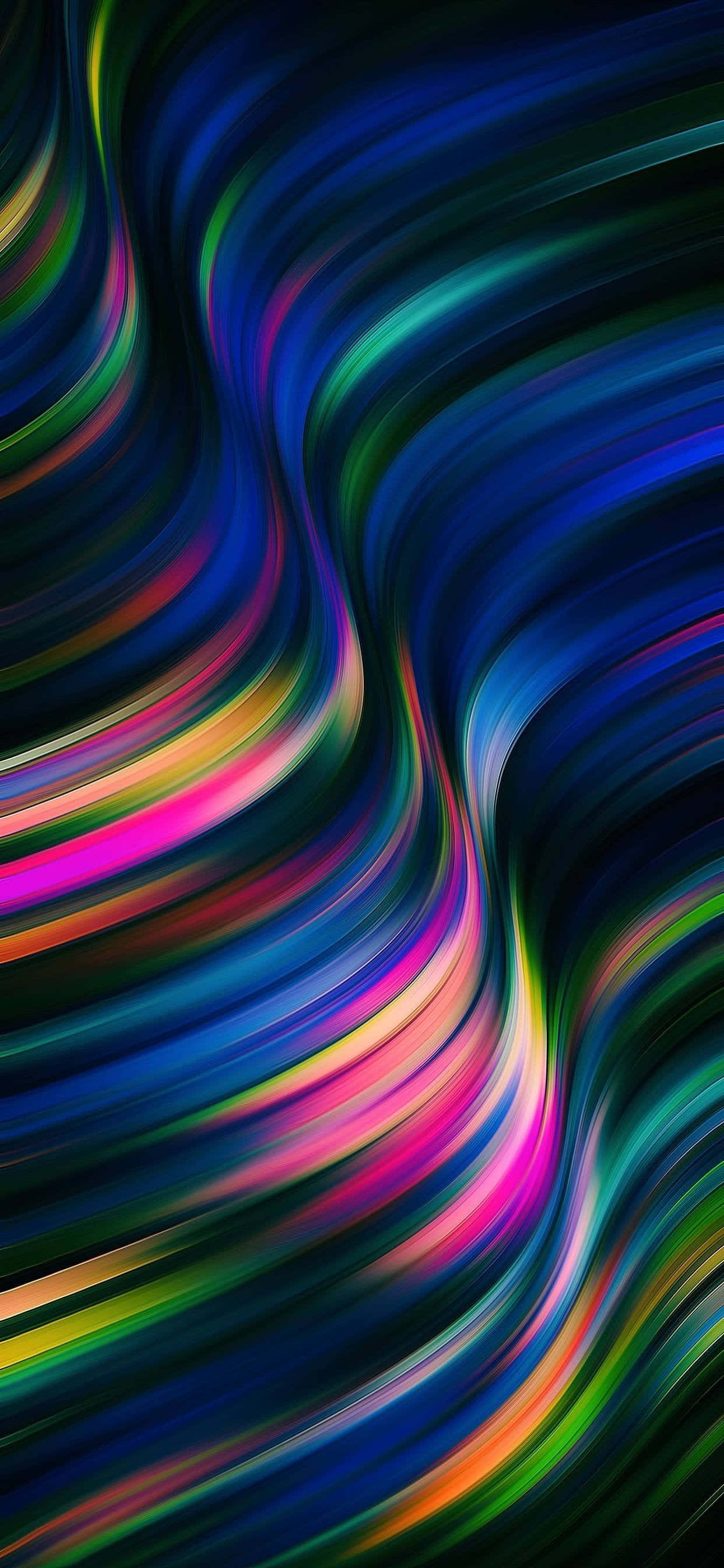 Dinamiko at Makulay na Colorful OLED Wallpaper