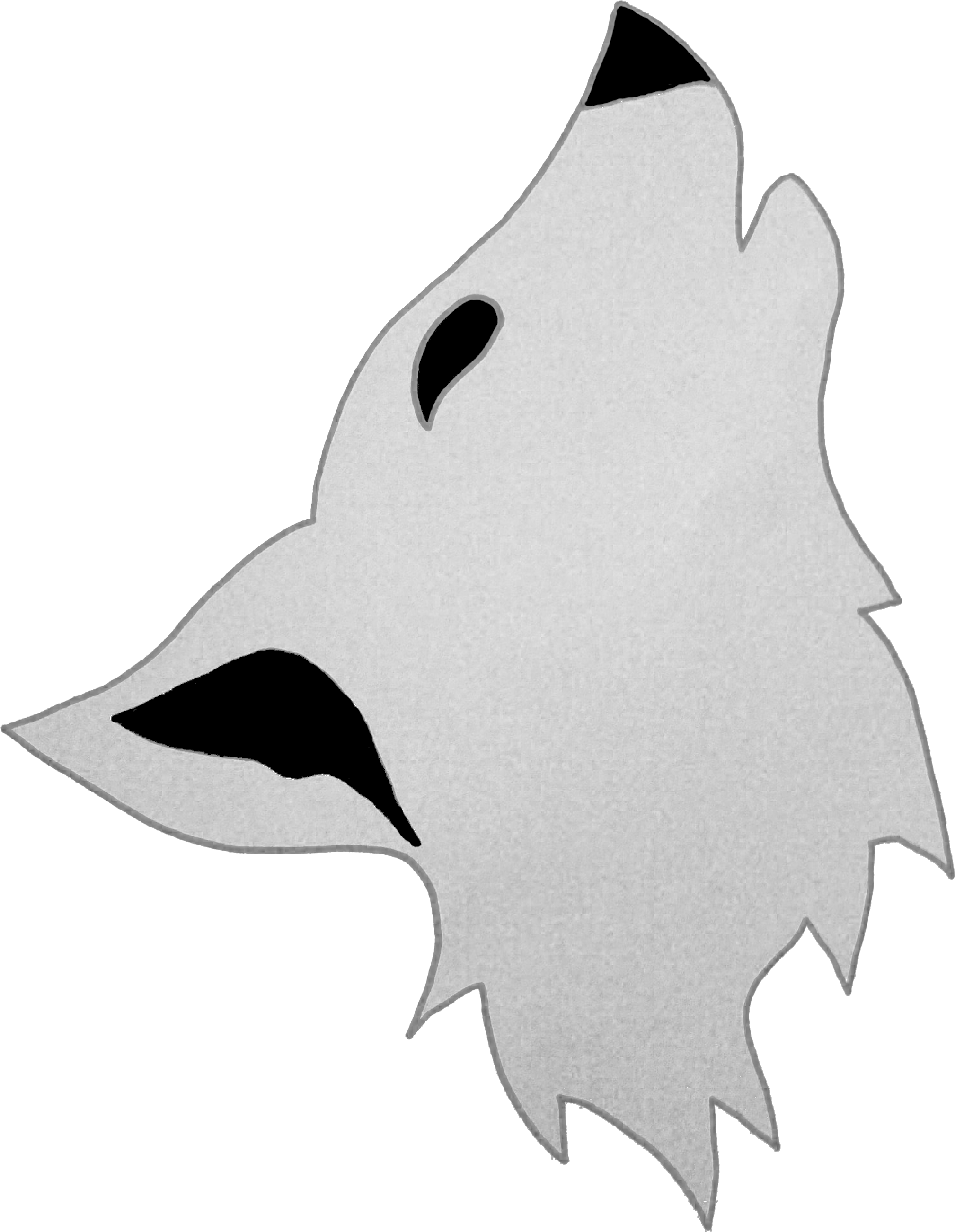 Disenyo ng Abstract na Logo ng Lobo Wallpaper