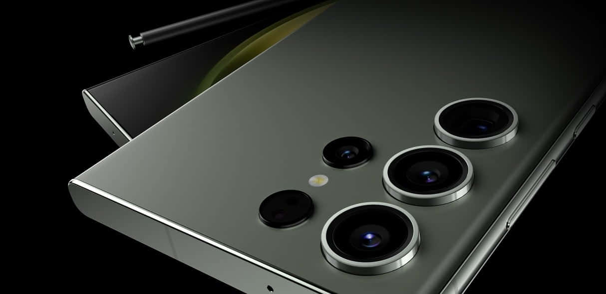 Disenyo ng Camera ng Samsung S23 Ultra Wallpaper