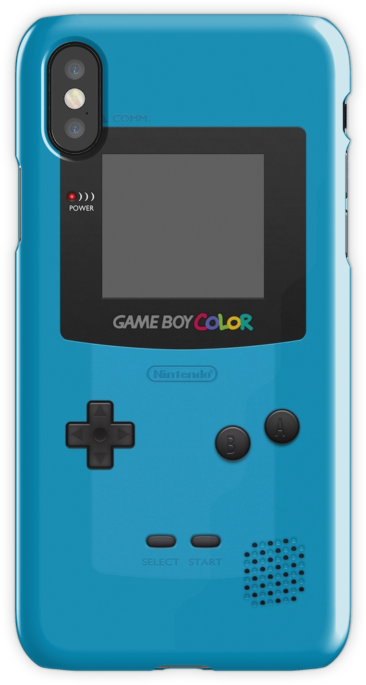Disenyo ng Gameboy Color na Phone Case Wallpaper