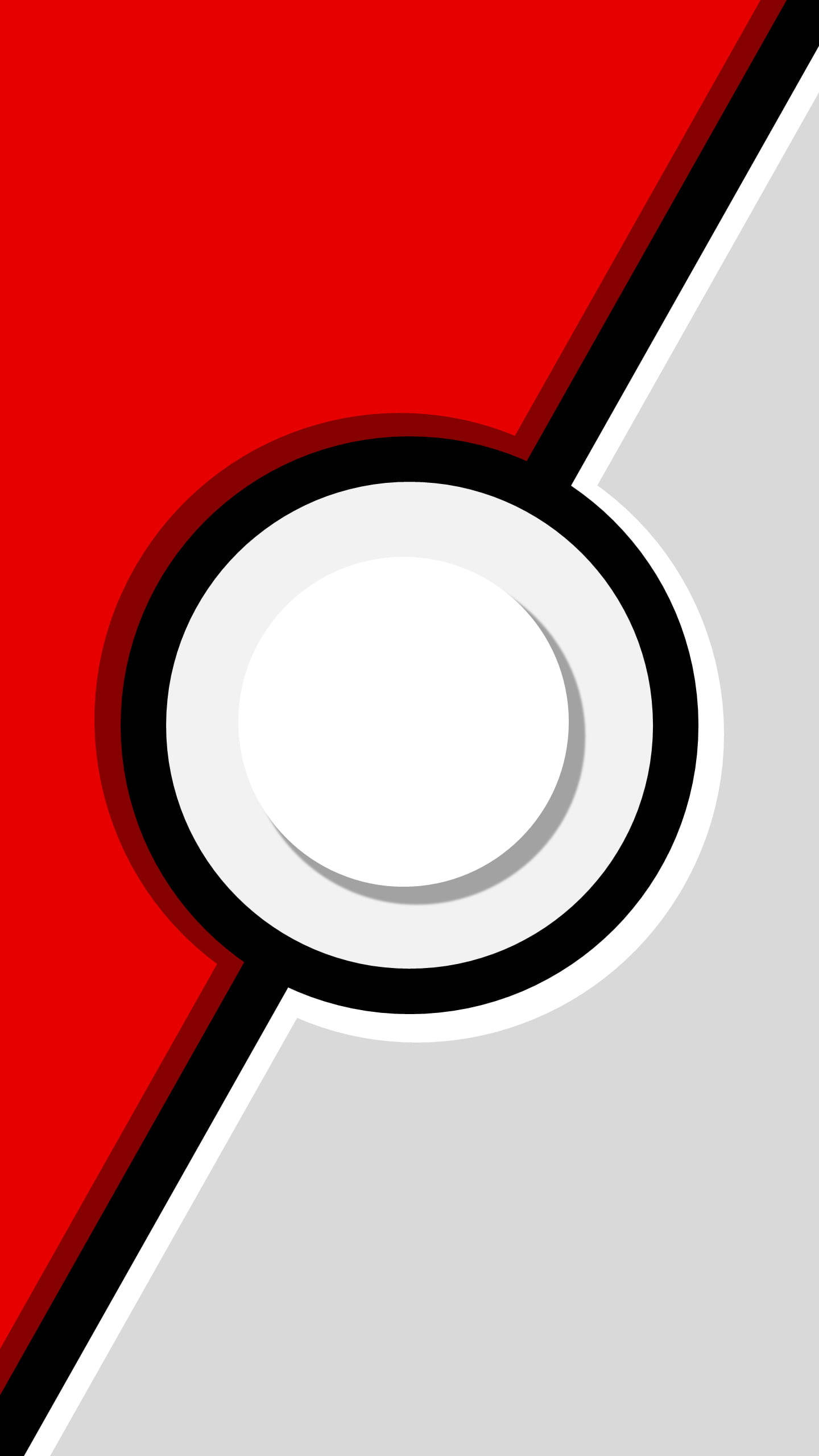 Disenyo ng Pokeball para sa Pokemon Phone Wallpaper
