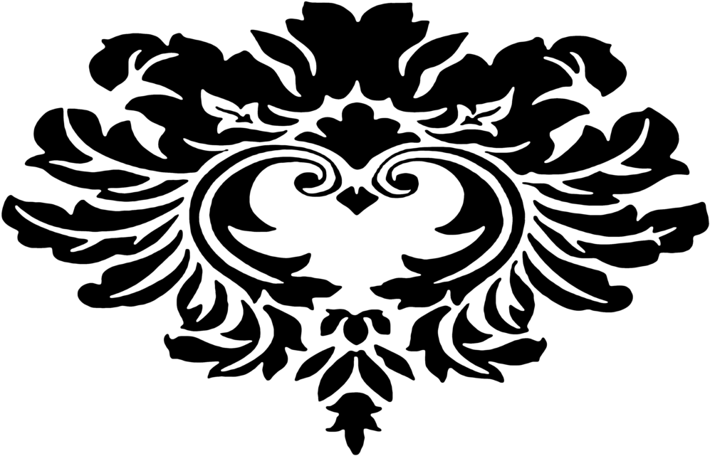 Disenyong Bulaklak na Estilo Victorian Wallpaper