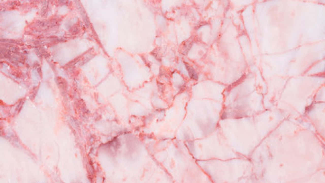 Disenyong Marble Pastel Pink Aesthetic para sa Computer Wallpaper