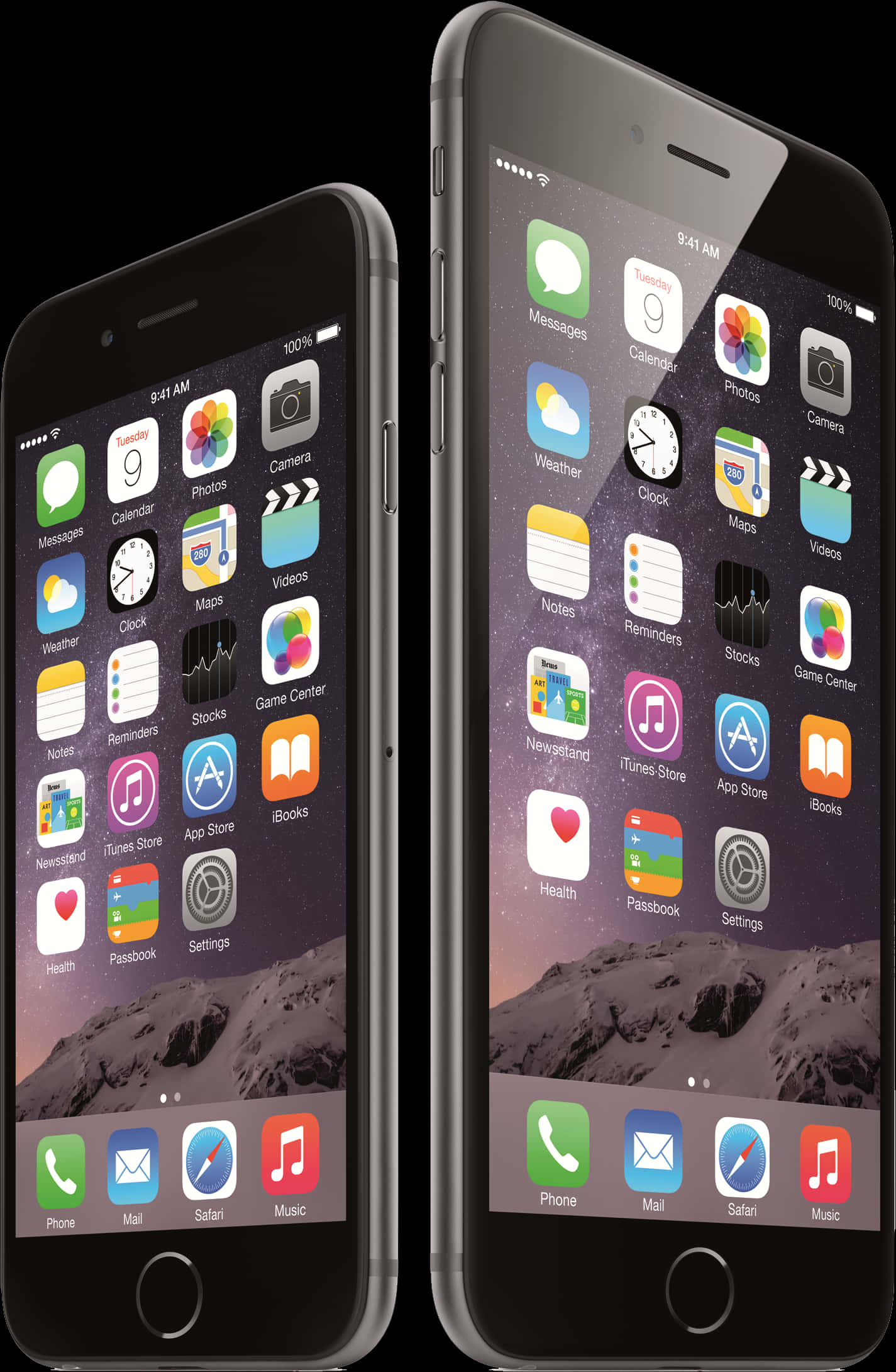 Display ng iPhone 6 at 6 Plus Wallpaper
