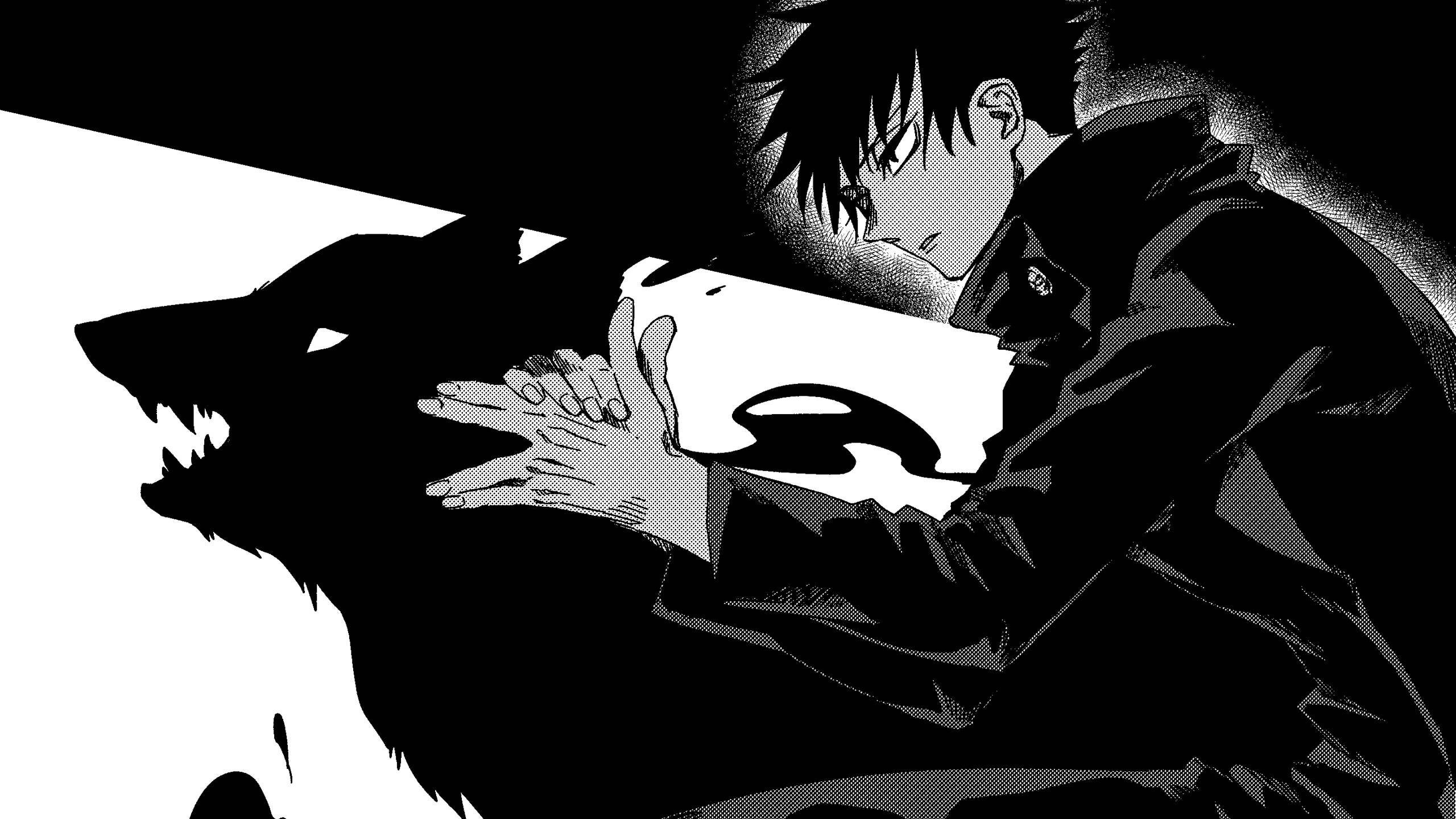 Divine Dog ni Fushiguro sa Jujutsu Kaisen Wallpaper