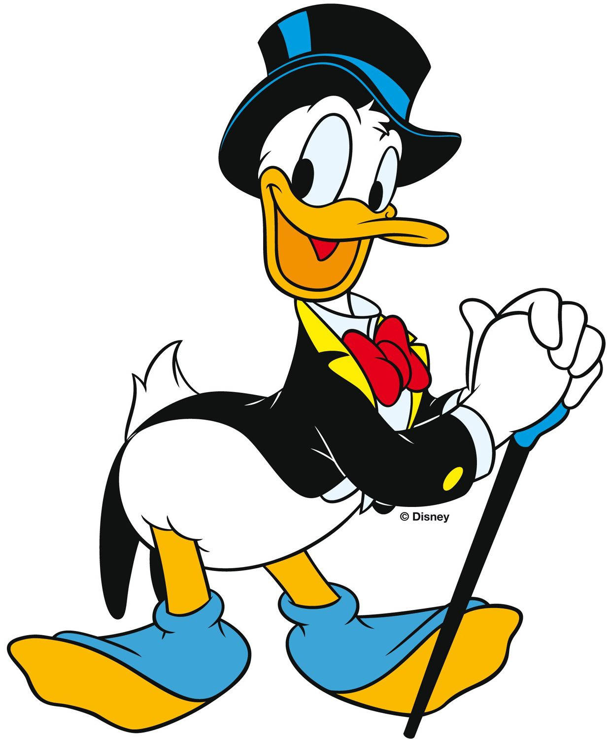Donald Duck sa Suit Wallpaper