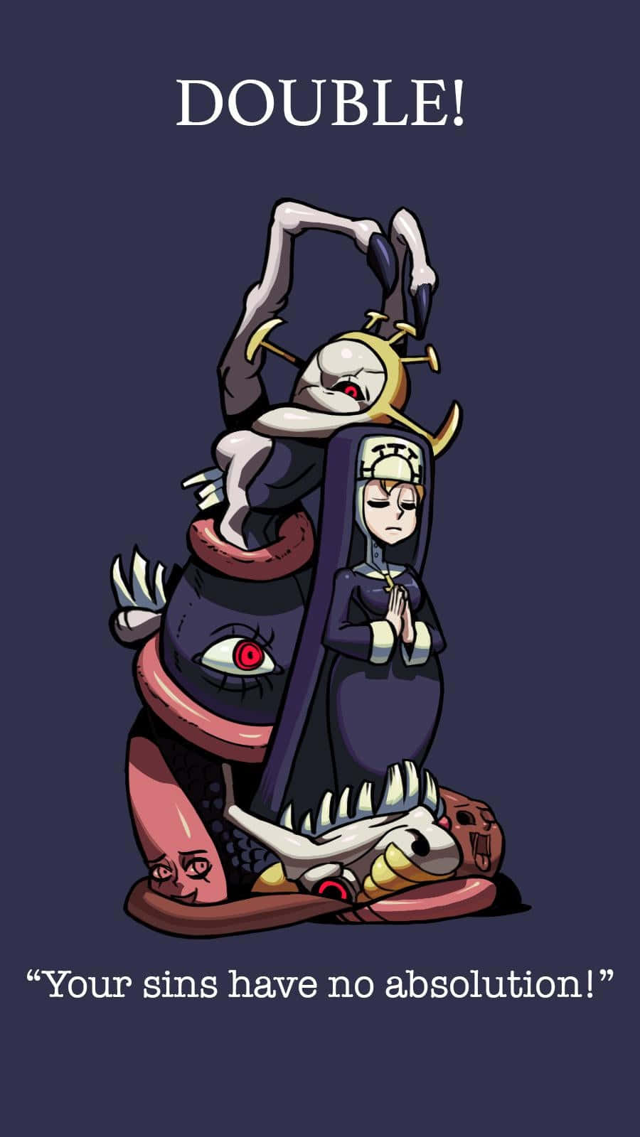 Double mula sa Skullgirls Wallpaper