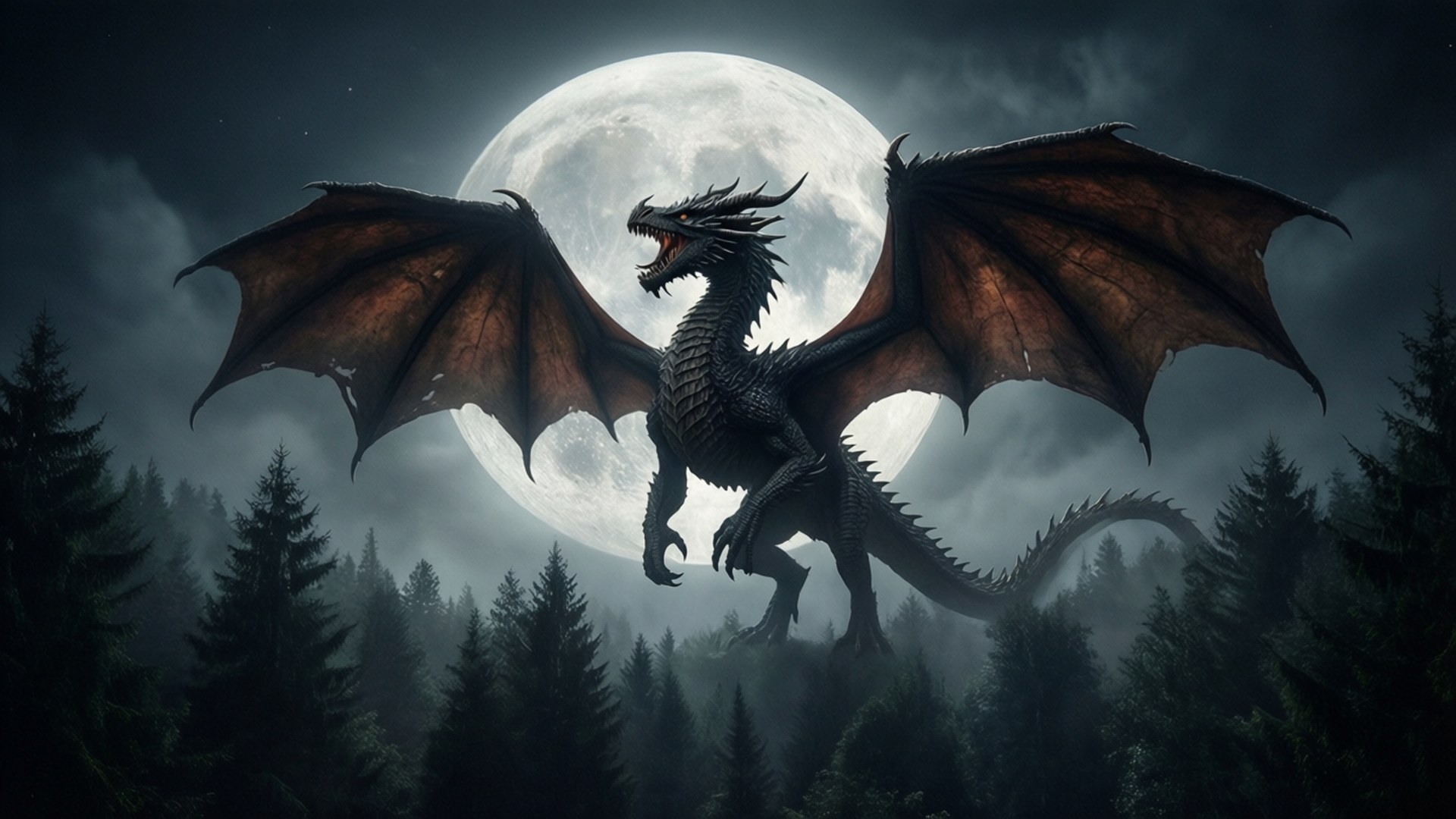 Dragon at Buwan Wallpaper