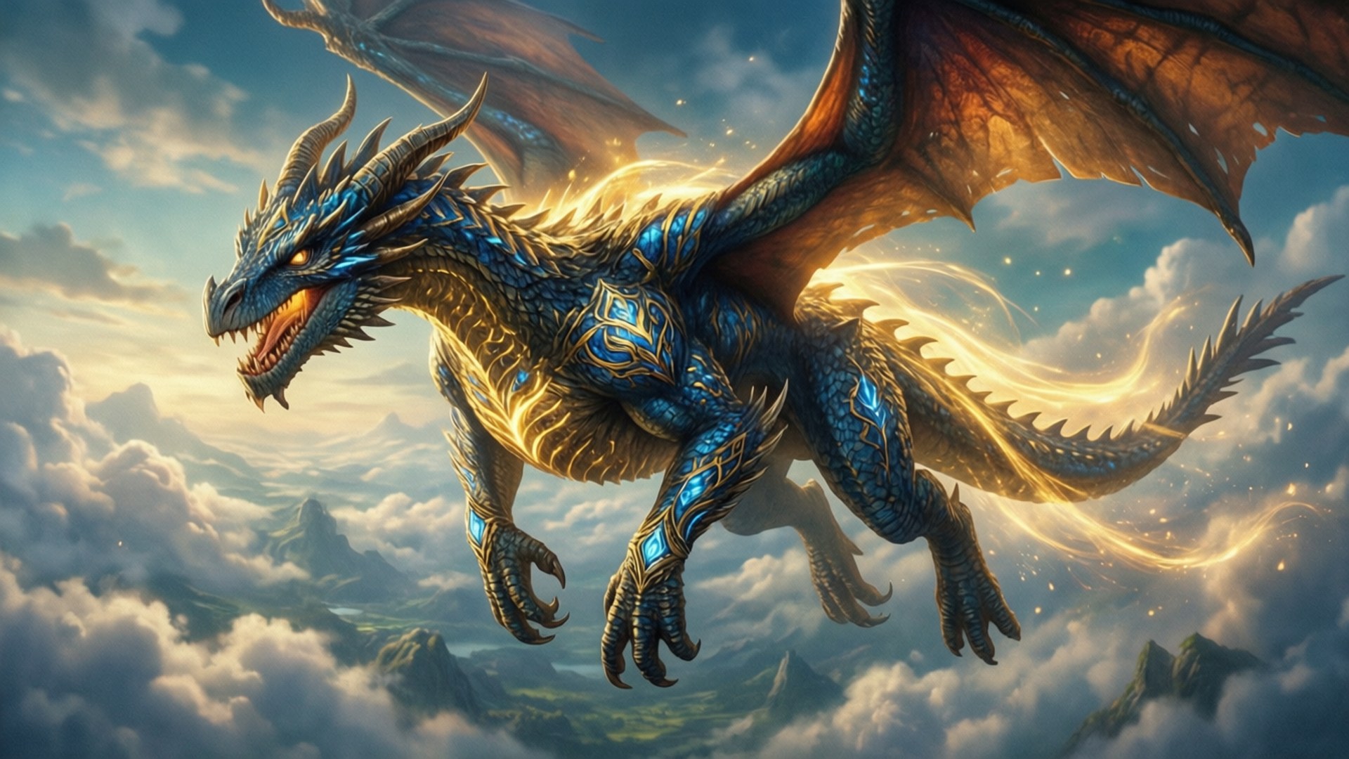 Dragon Form ni Zelda Wallpaper