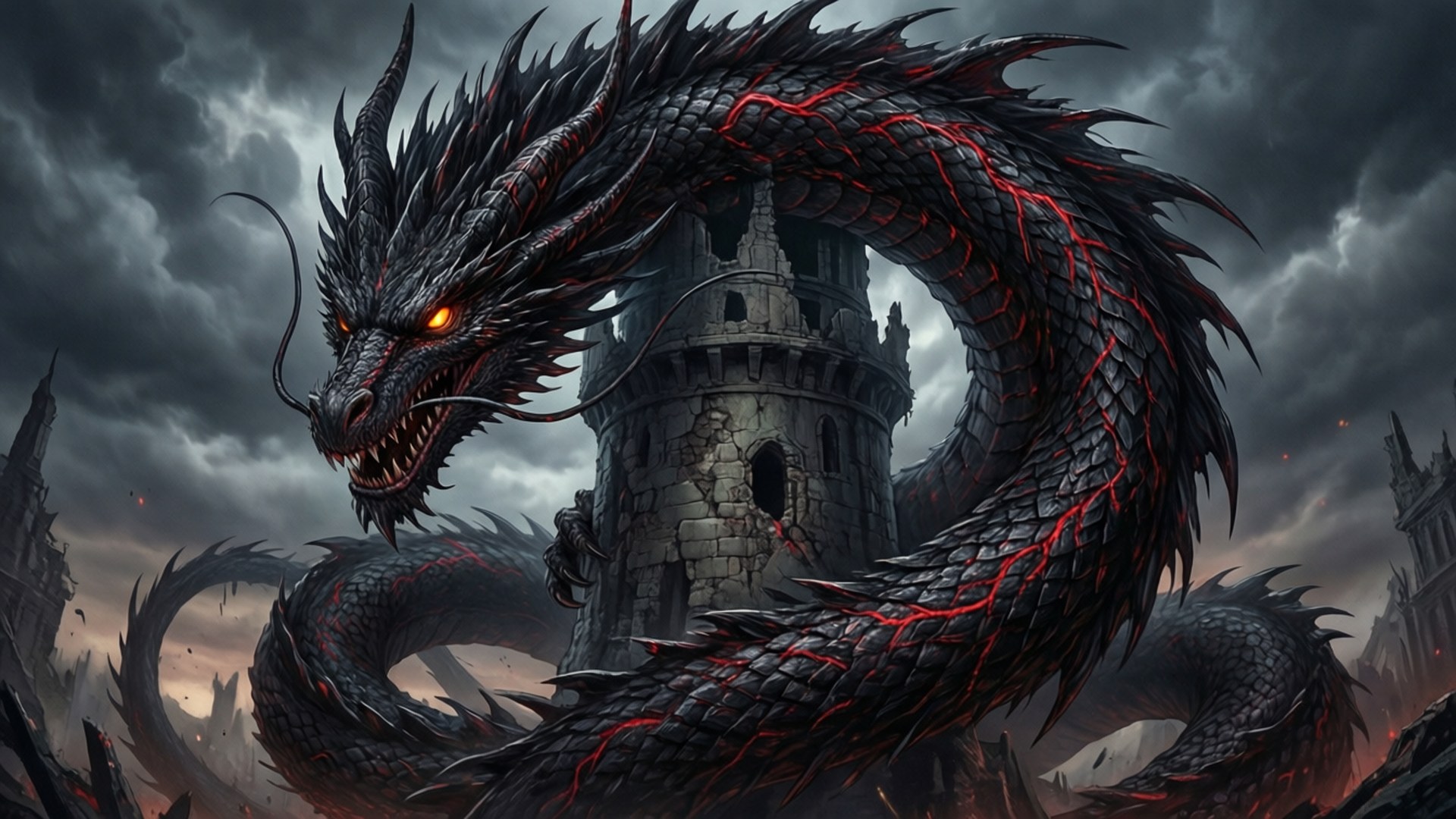 Dragon ng Kapahamakan Wallpaper