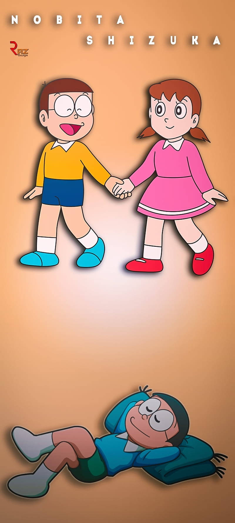 Pangarap Nobita Shizuka HD Wallpaper