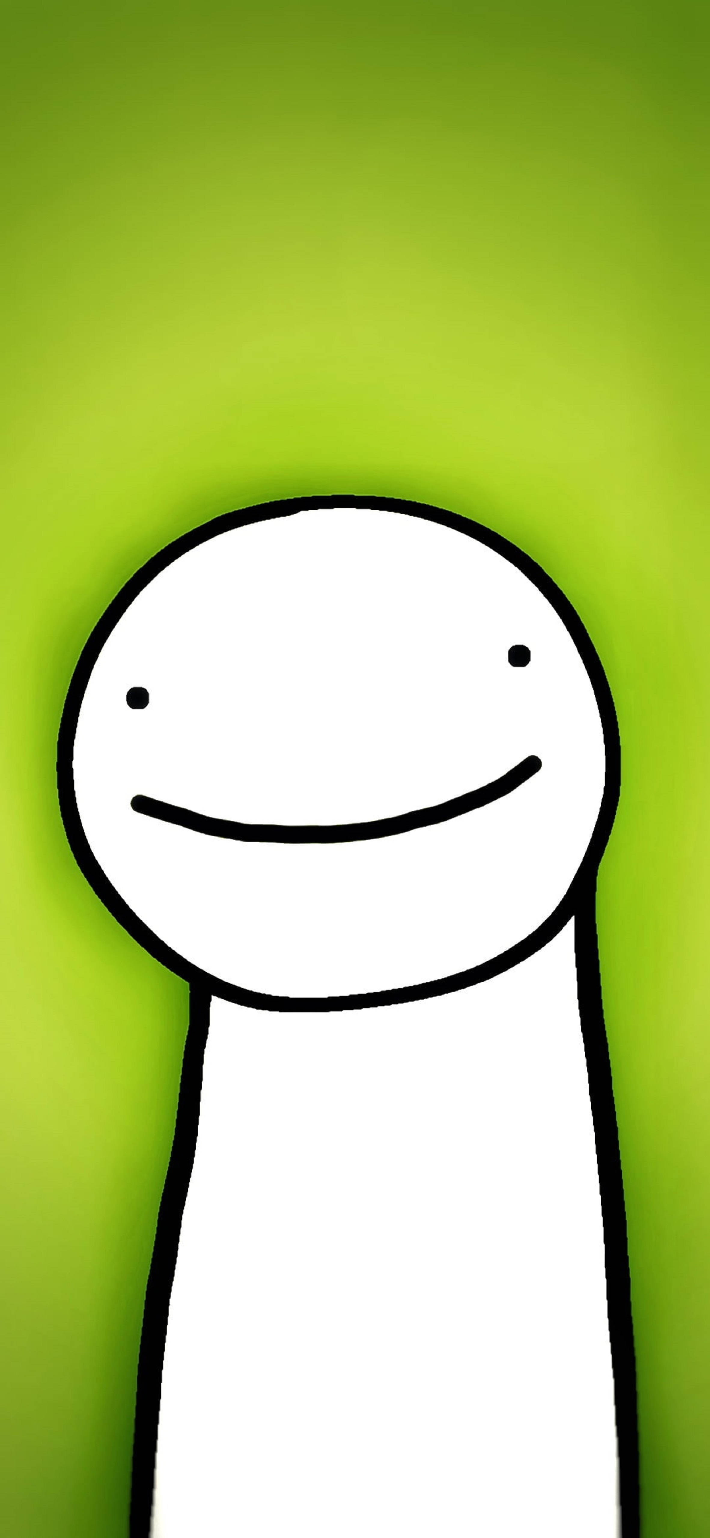 Dream SMP DreamWasTaken Face Avatar Wallpaper