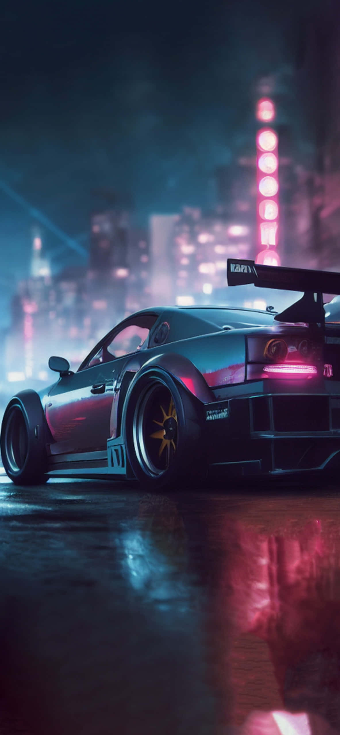 Dynamic Gaming Experience on Pixel 3 – Need For Speed Heat Background Wallpaper