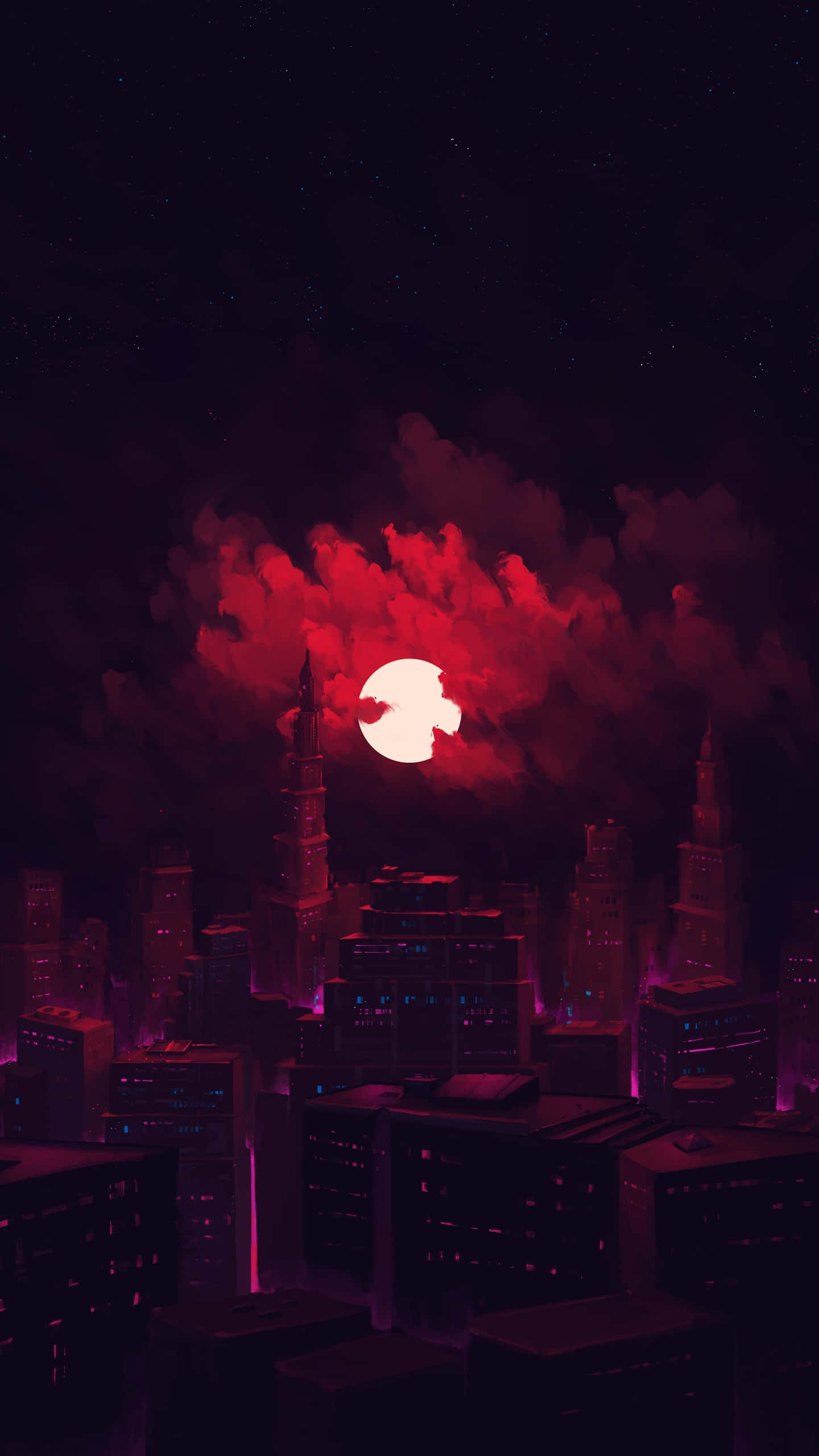 Eksena mula sa pelikulang kinilala ng mga kritiko na Dark City Wallpaper