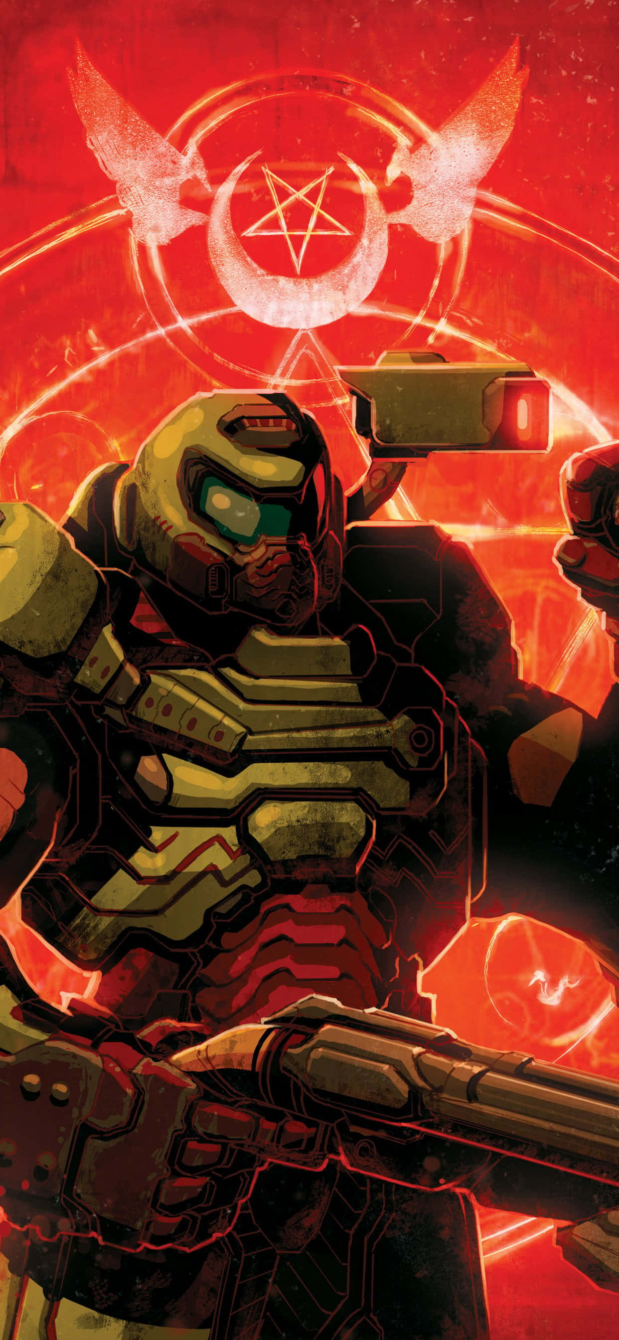 Eksperyensyahin ang Doom Eternal sa iyong iPhone Wallpaper