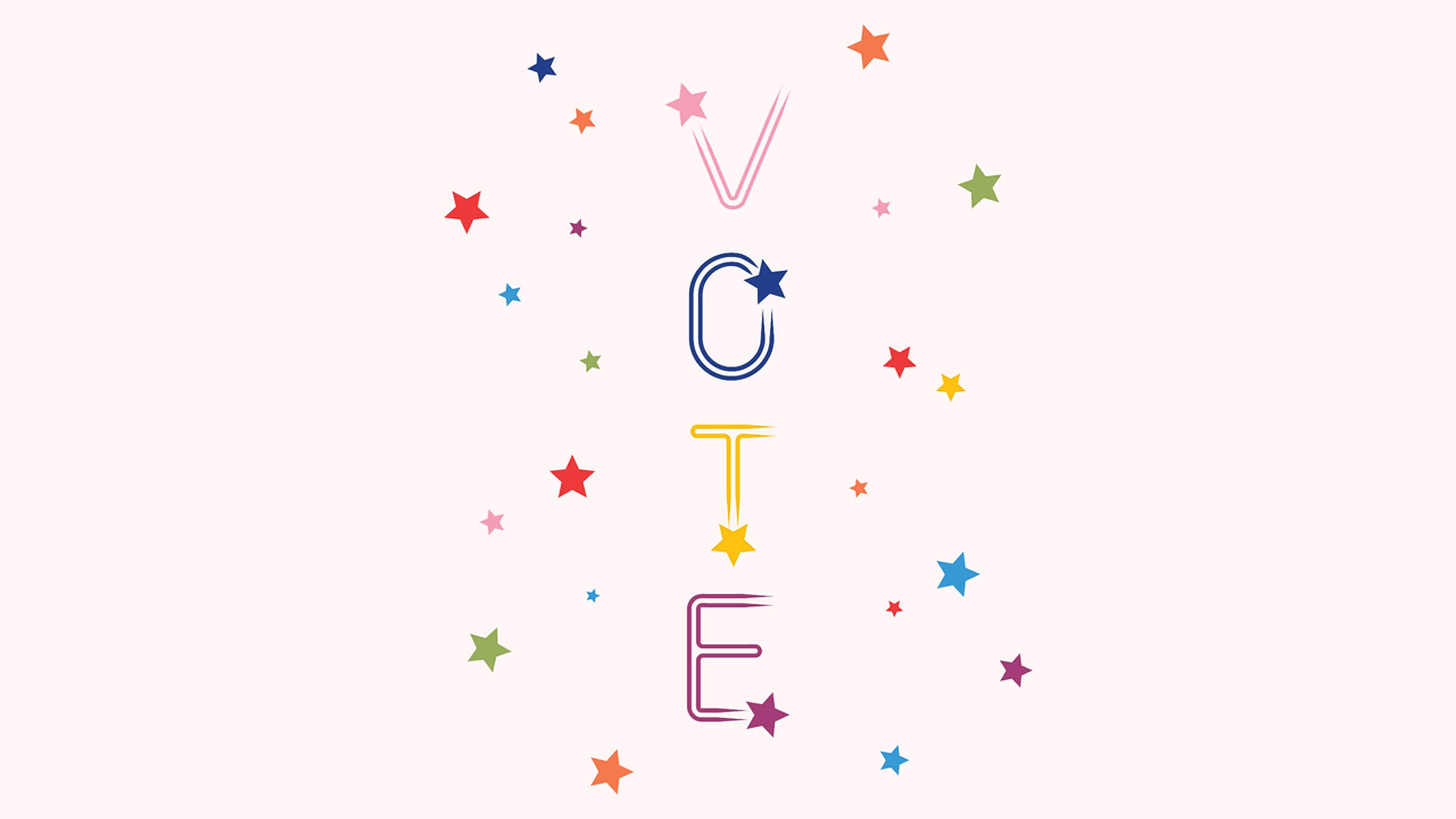 Election Vote na May Mga Bituin Wallpaper
