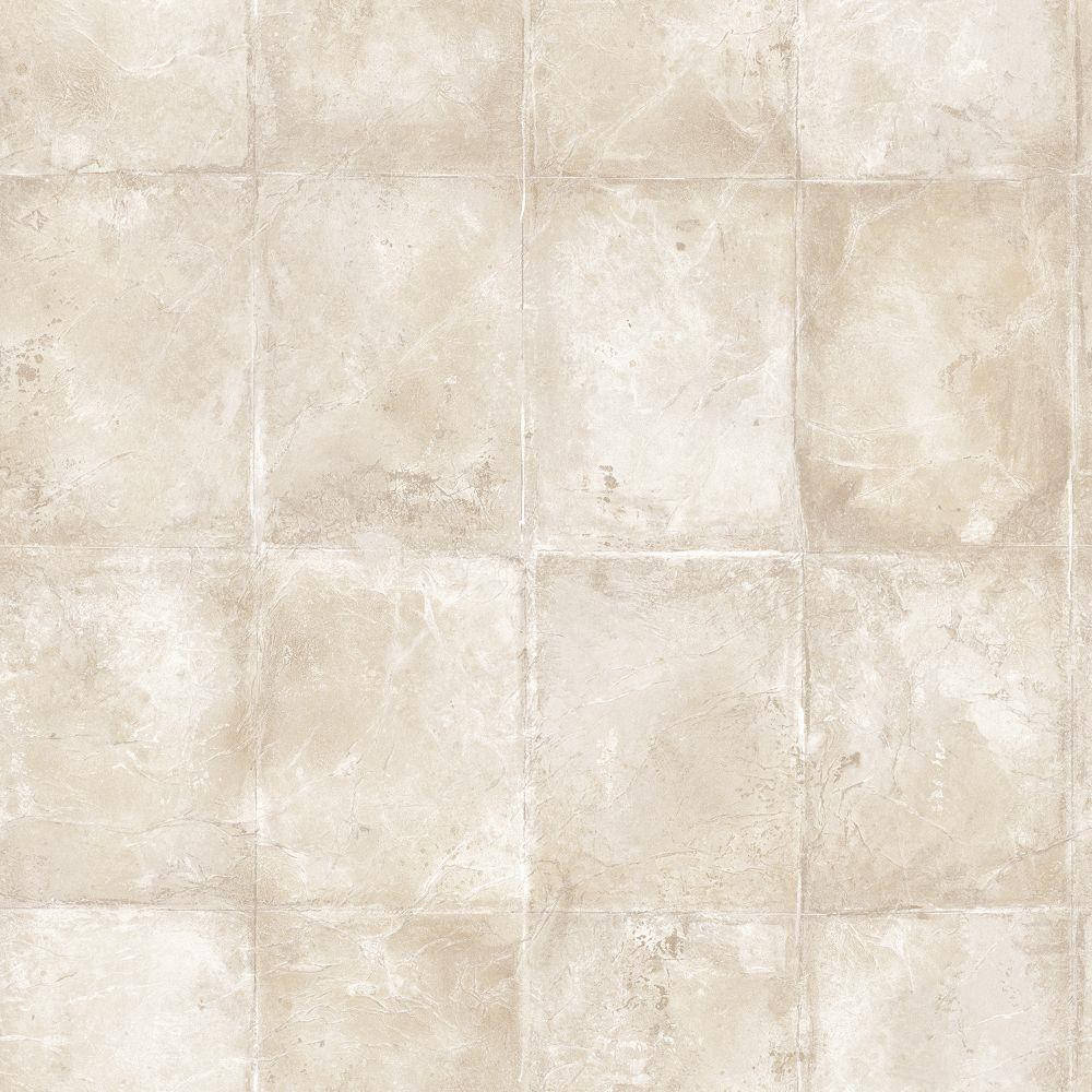 Eleganteng Maka-krema na Tile sa Sahig Wallpaper