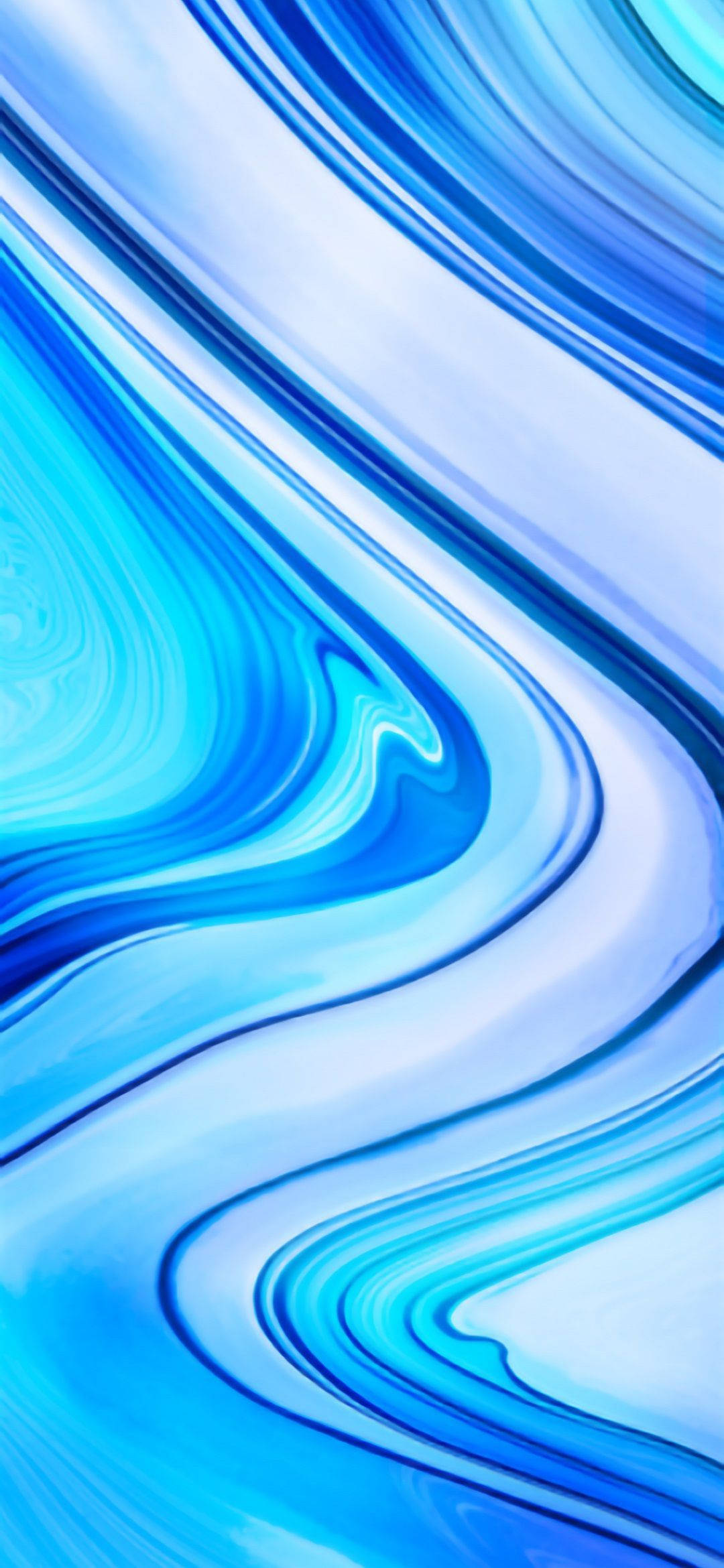 Eleganteng Redmi 9 na Ipinapakita sa mga Kulay Asul Wallpaper
