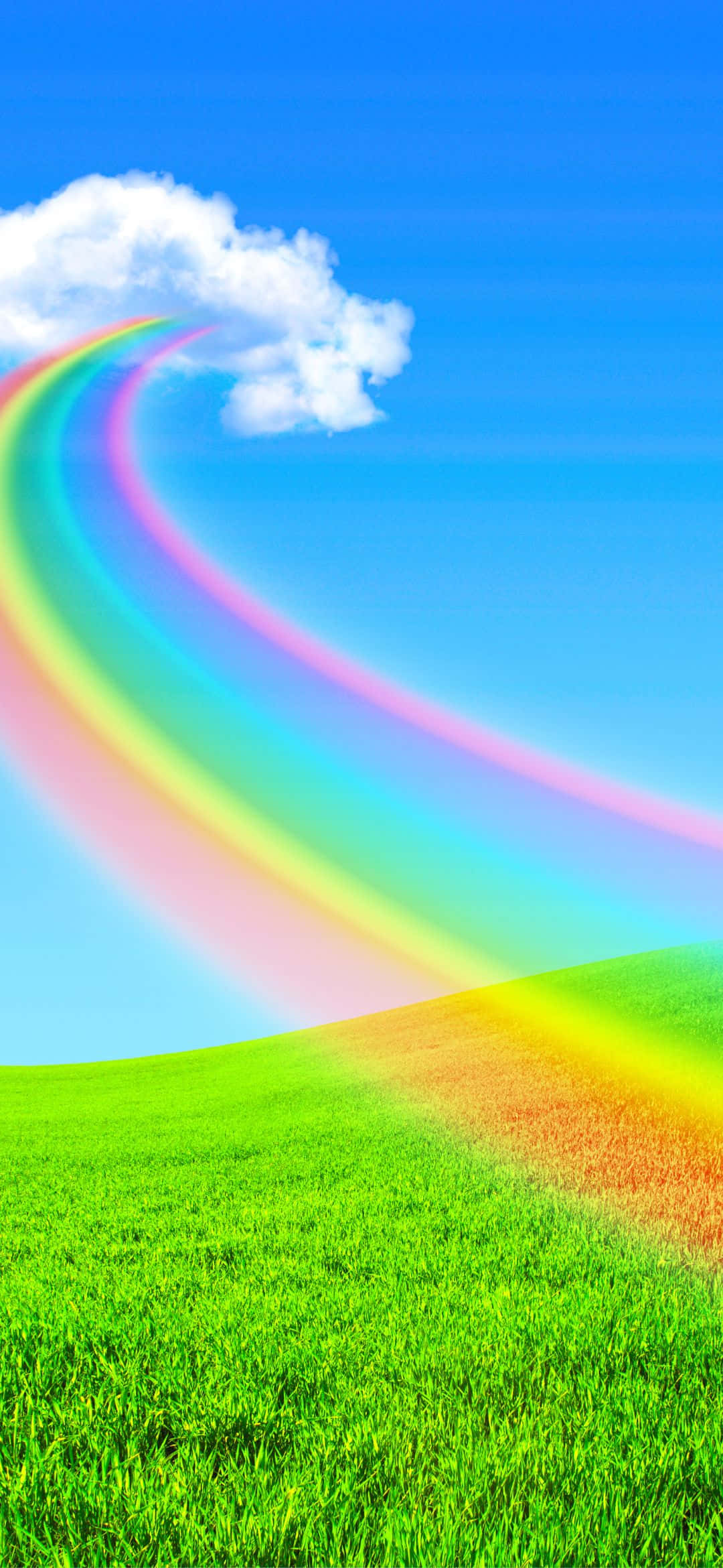 Elektrikong Asul na Langit Wallpaper