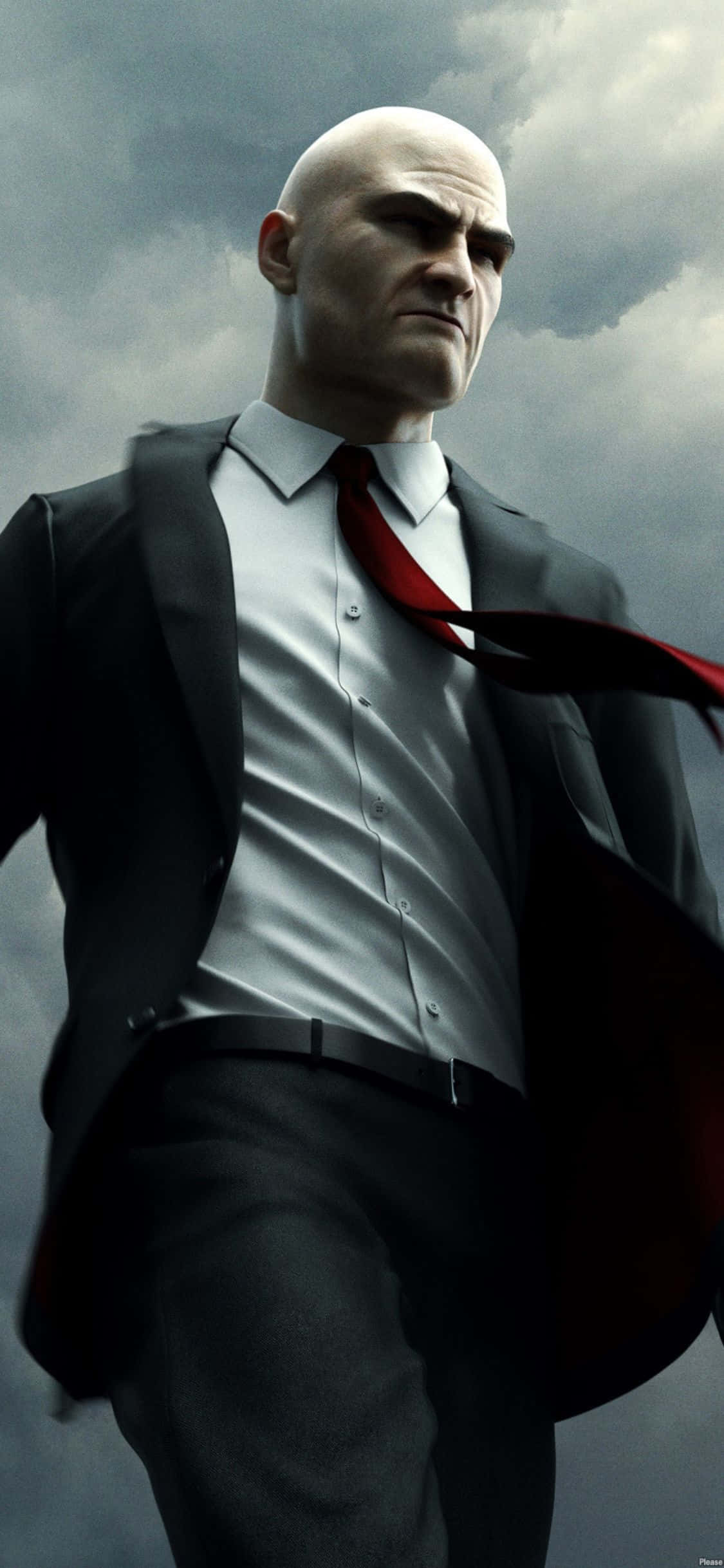 Enjoy ang Hitman Absolution sa iyong iPhone X Wallpaper